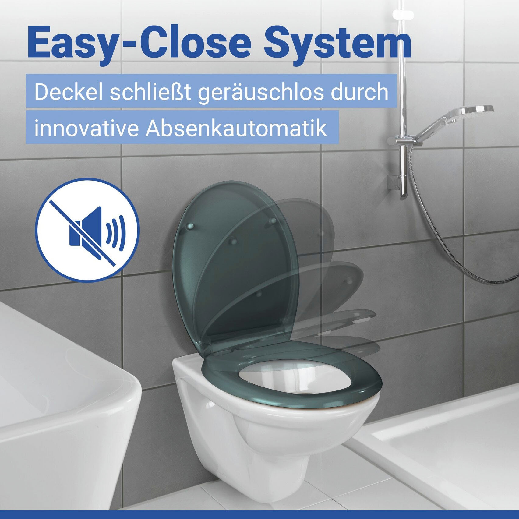 WENKO WC-Sitz »Ottana« Mit Absenkautomatik
