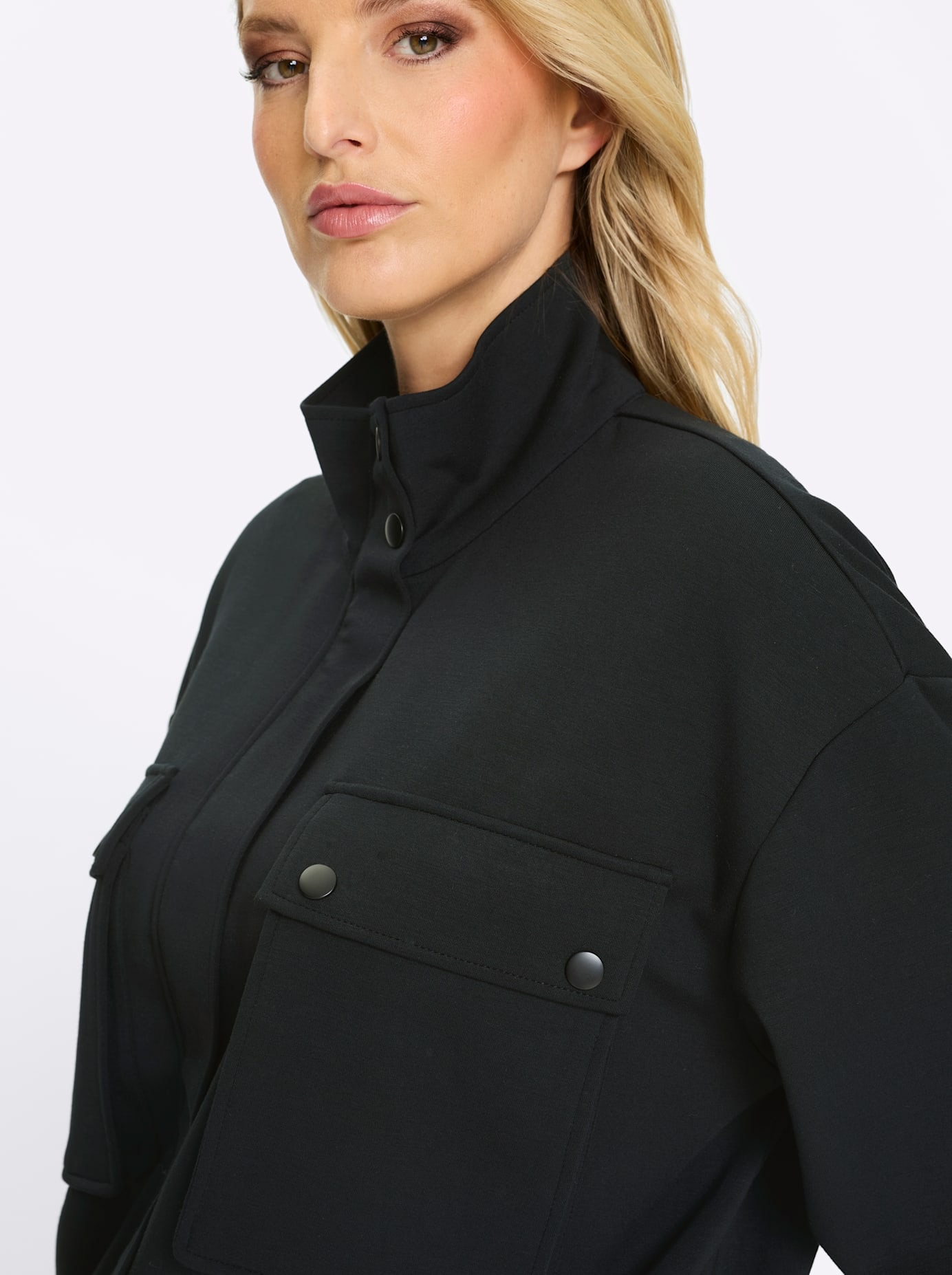 heine Shirtjacke »Jersey-Jacke«, (1 tlg.)