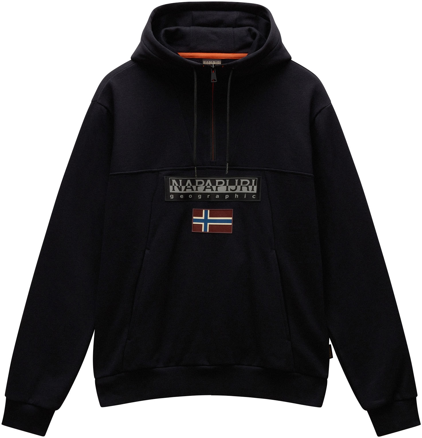 Napapijri Kapuzensweatshirt »BURGEE«, Regular fit mit Kapuze