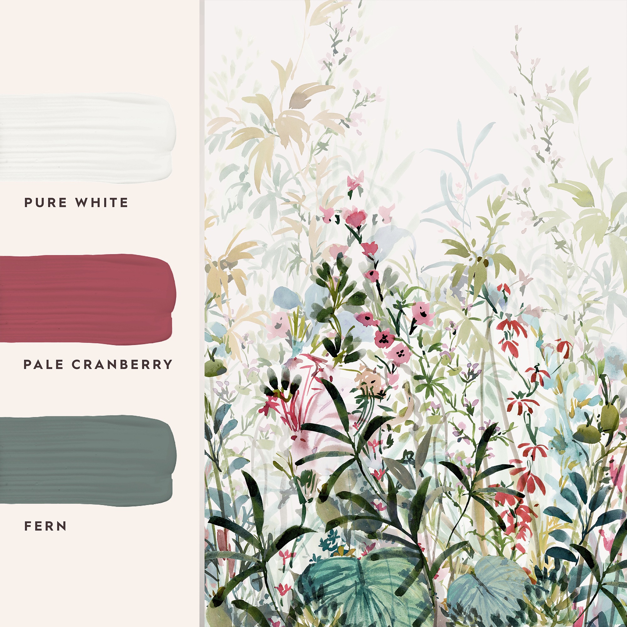 LAURA ASHLEY Vliestapete »Summer Palace«, geblümt, 10mx52cm (ca. 5m2)
