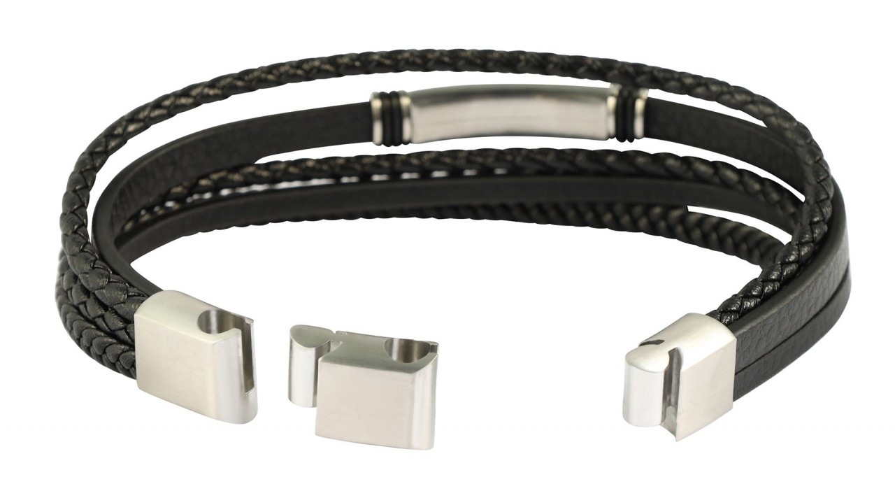 Adelia´s Edelstahlarmband »Neuheit 2025 - Herren Armband aus Edelstahl«