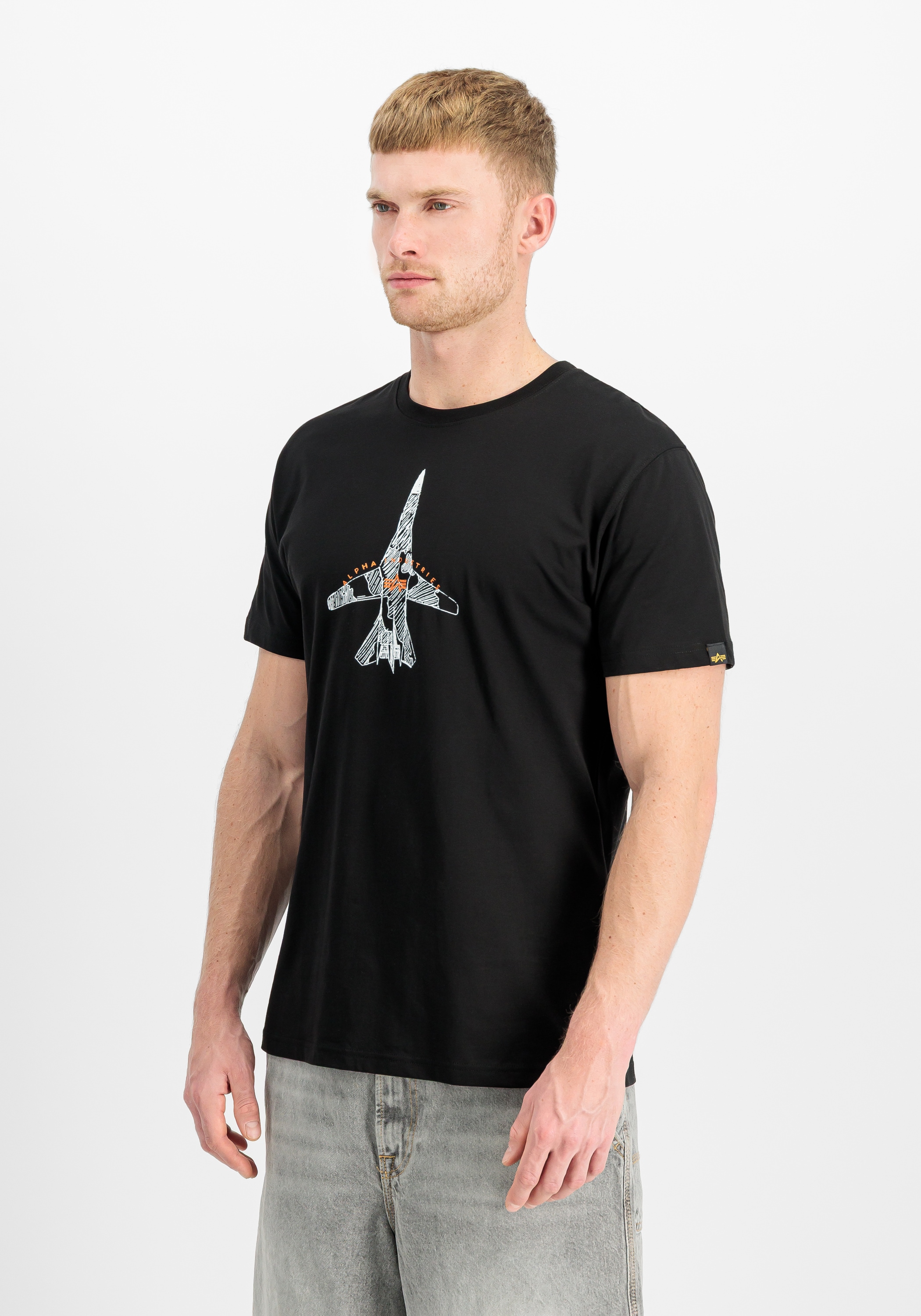 Alpha Industries T-Shirt "Air Force Sketch T-Shirt" günstig online kaufen