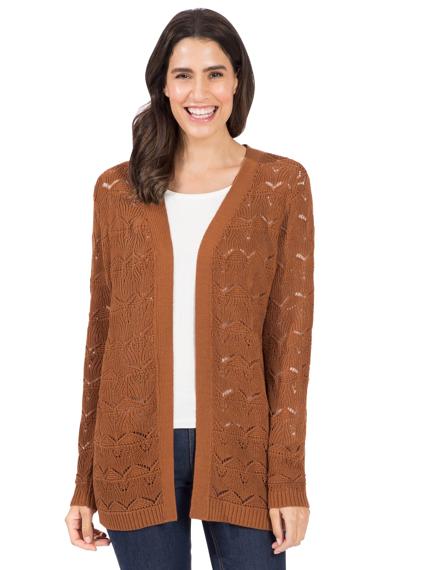 Inspirationen Ajourstrickjacke