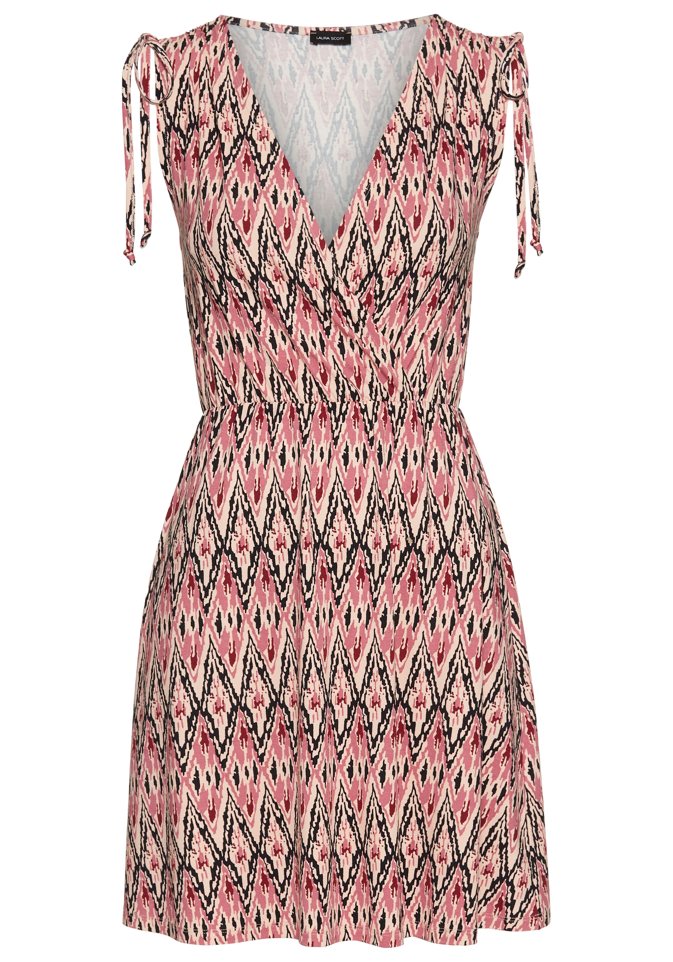 Laura Scott Sommerkleid, mit Schleigenbindung auf den Schultern aus Jersey - NEUE KOLLEKTION