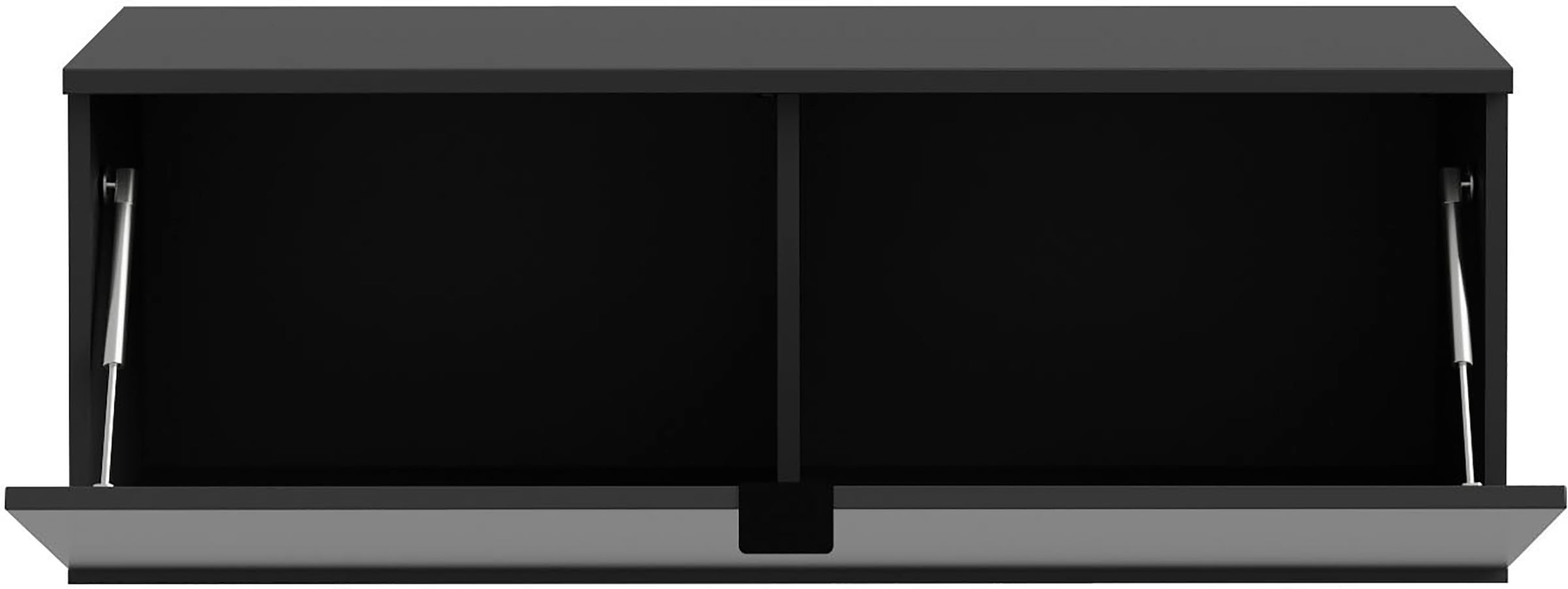 FORTE Lowboard »LibertadTV-Board, TV-Schrank«, TV Board, erweiterbar, Wandmontage, Metallgriff
