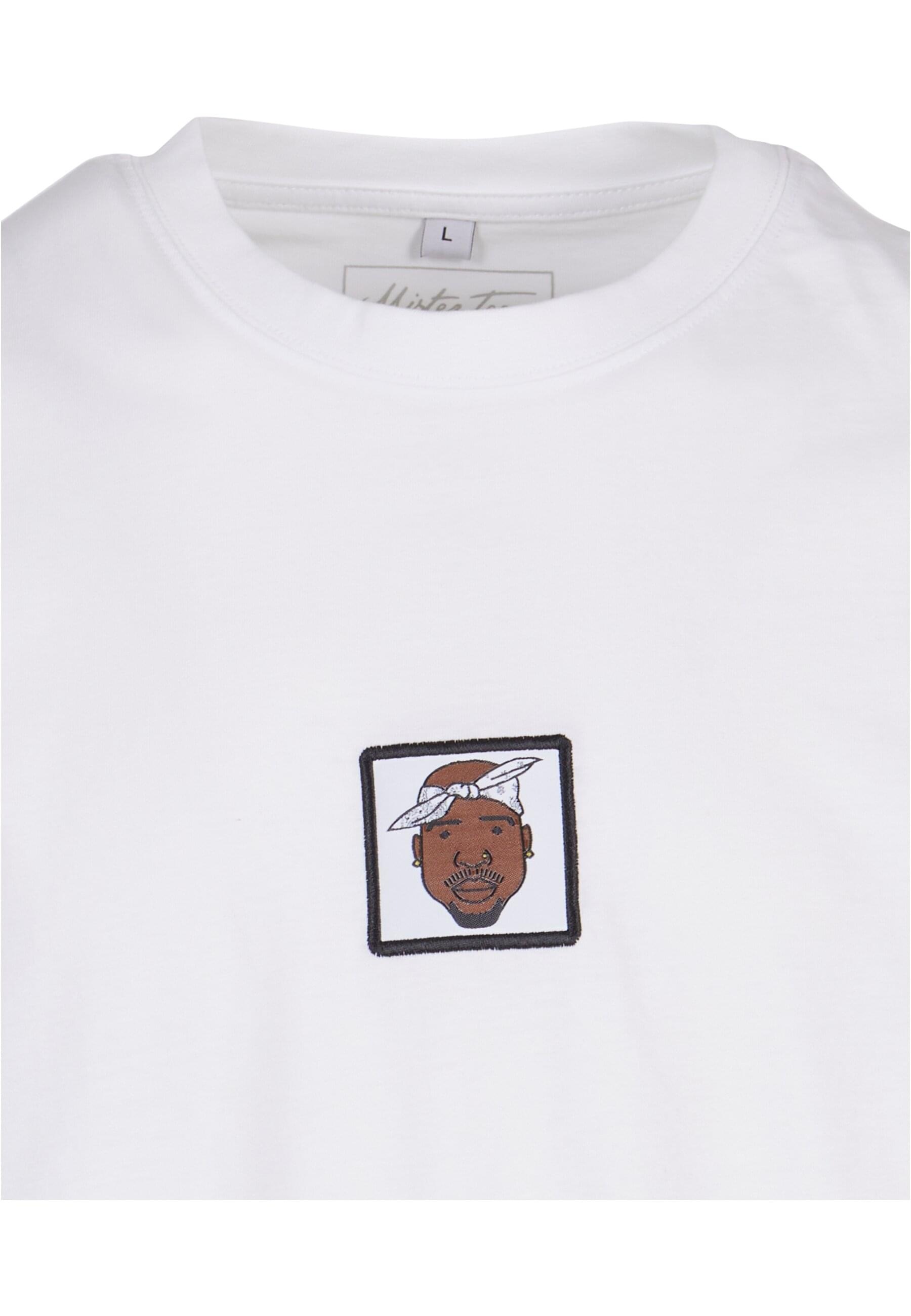 MisterTee Kurzarmshirt »MisterTee Herren LA Sketch Patch Tee«, (1 tlg.)