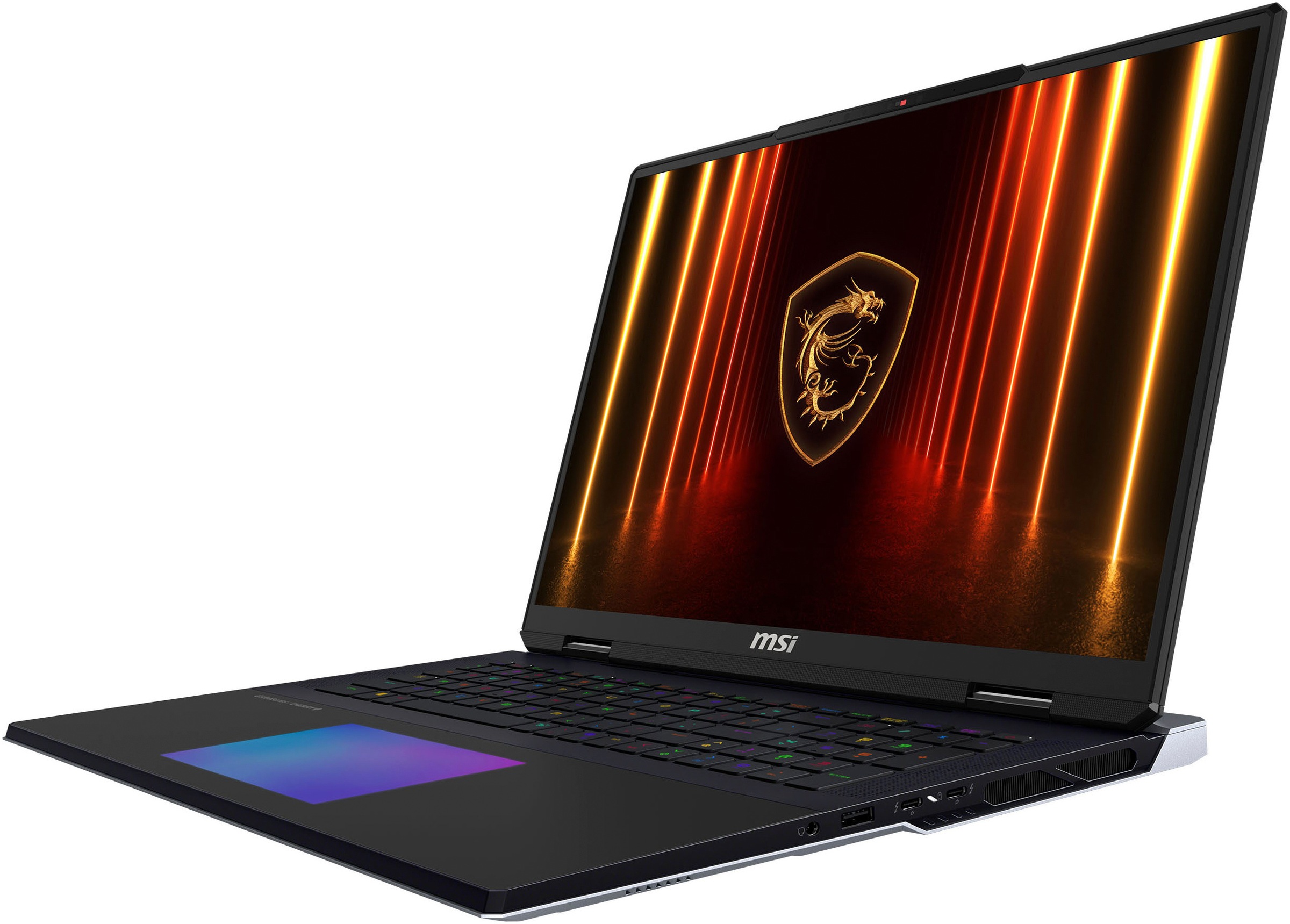 MSI Gaming-Notebook »Titan 18 HX AI A2XWJG-656«, 45,8 cm, / 18 Zoll, Intel, Core Ultra 9, GeForce RTX 5090, 2000 GB SSD