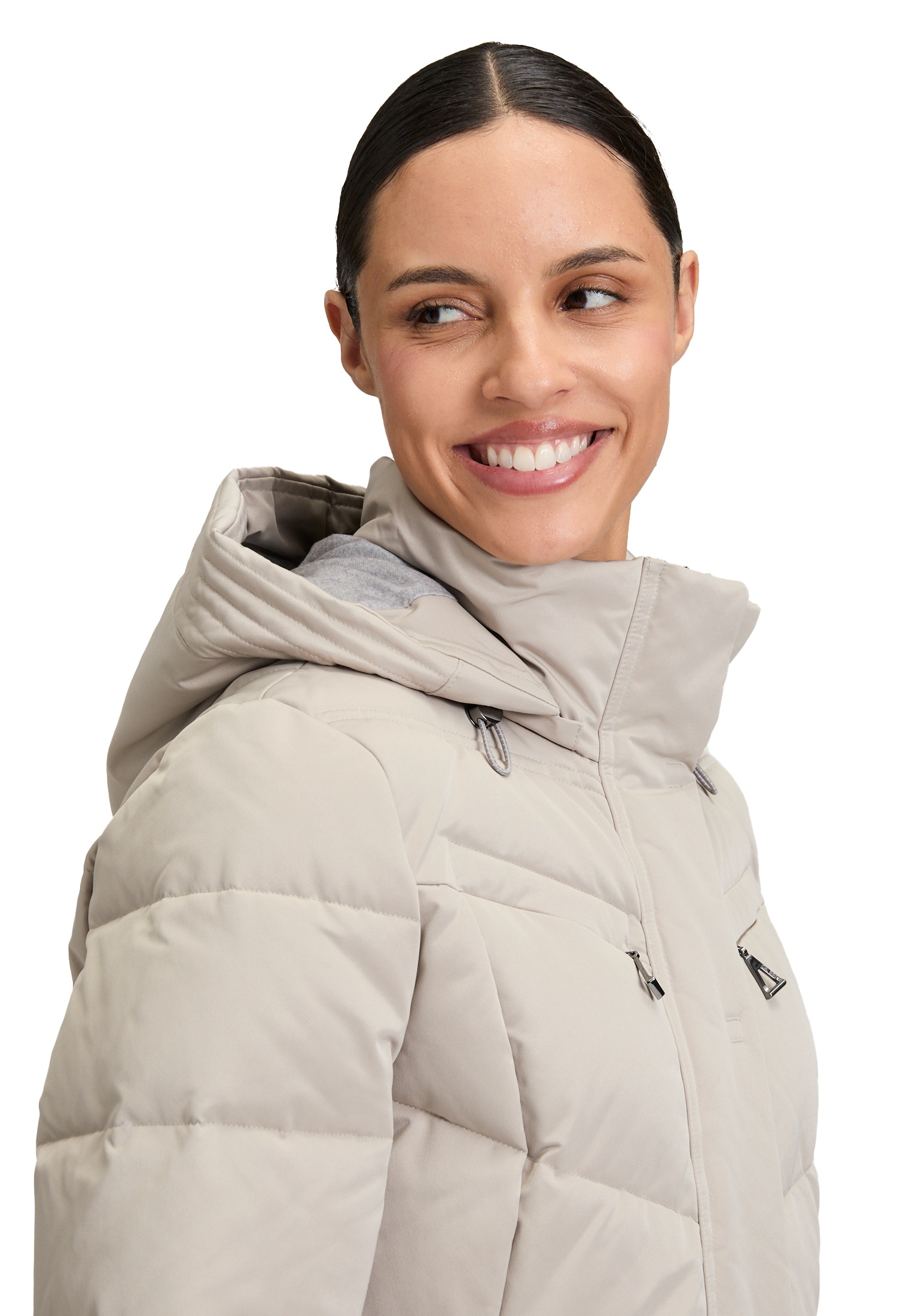 Gil Bret Steppjacke, mit Kapuze, mit Kapuze