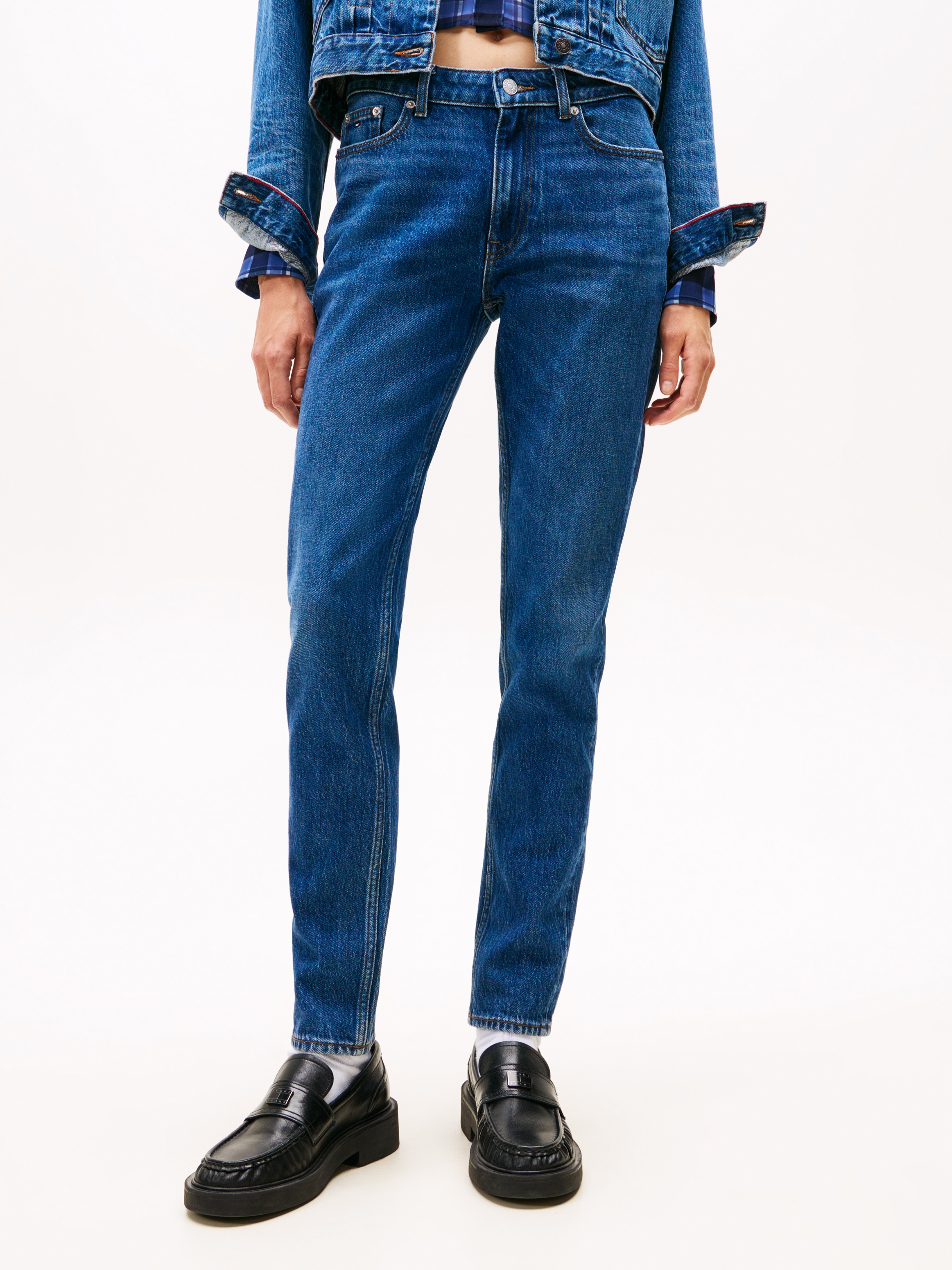 Tommy Jeans Straight-Jeans "LUCY MR SLIM BI0152" günstig online kaufen