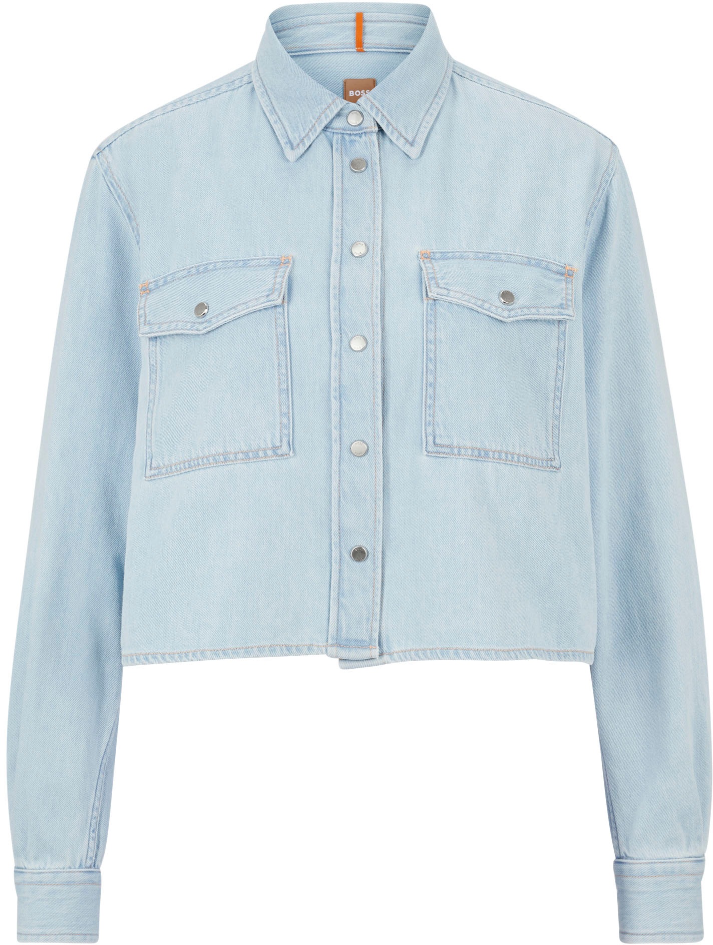 BOSS ORANGE Jeansbluse, mit Druckknöpfen kaufen