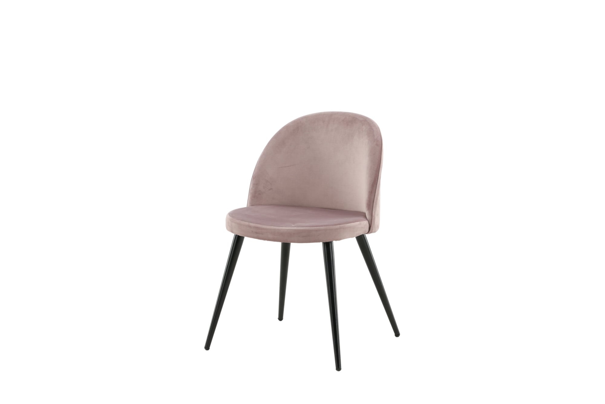Venture Home Esszimmerstuhl »Velvet, 2er-Set Esszimmerstühle in Meerblau-Samt, 150 kg belastbar« () 2 Stk.Polsterstuhl, weicher Bezug, Metallbeine, abgerundet