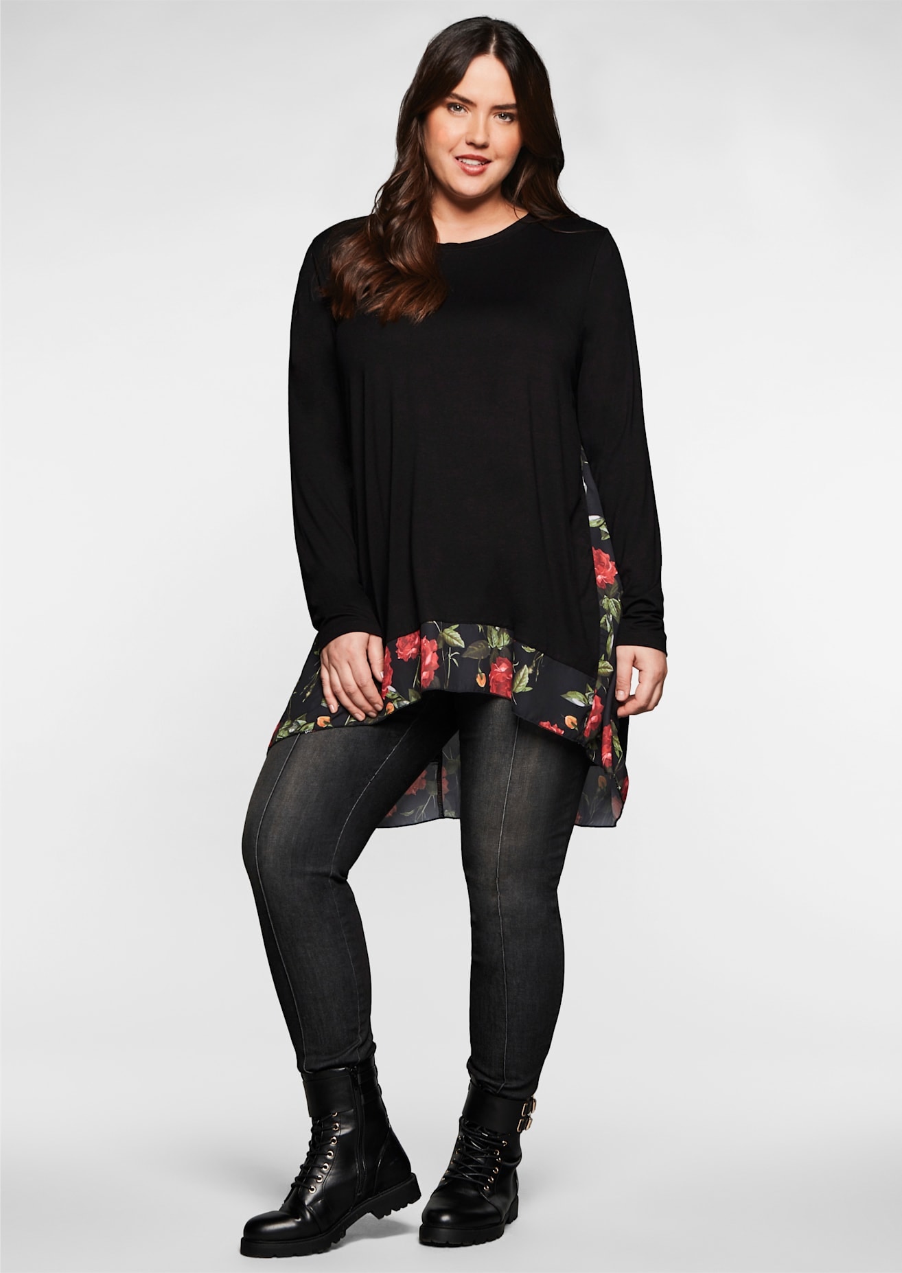sheego by Joe Browns Longshirt "Longshirt", (1 tlg.) günstig online kaufen