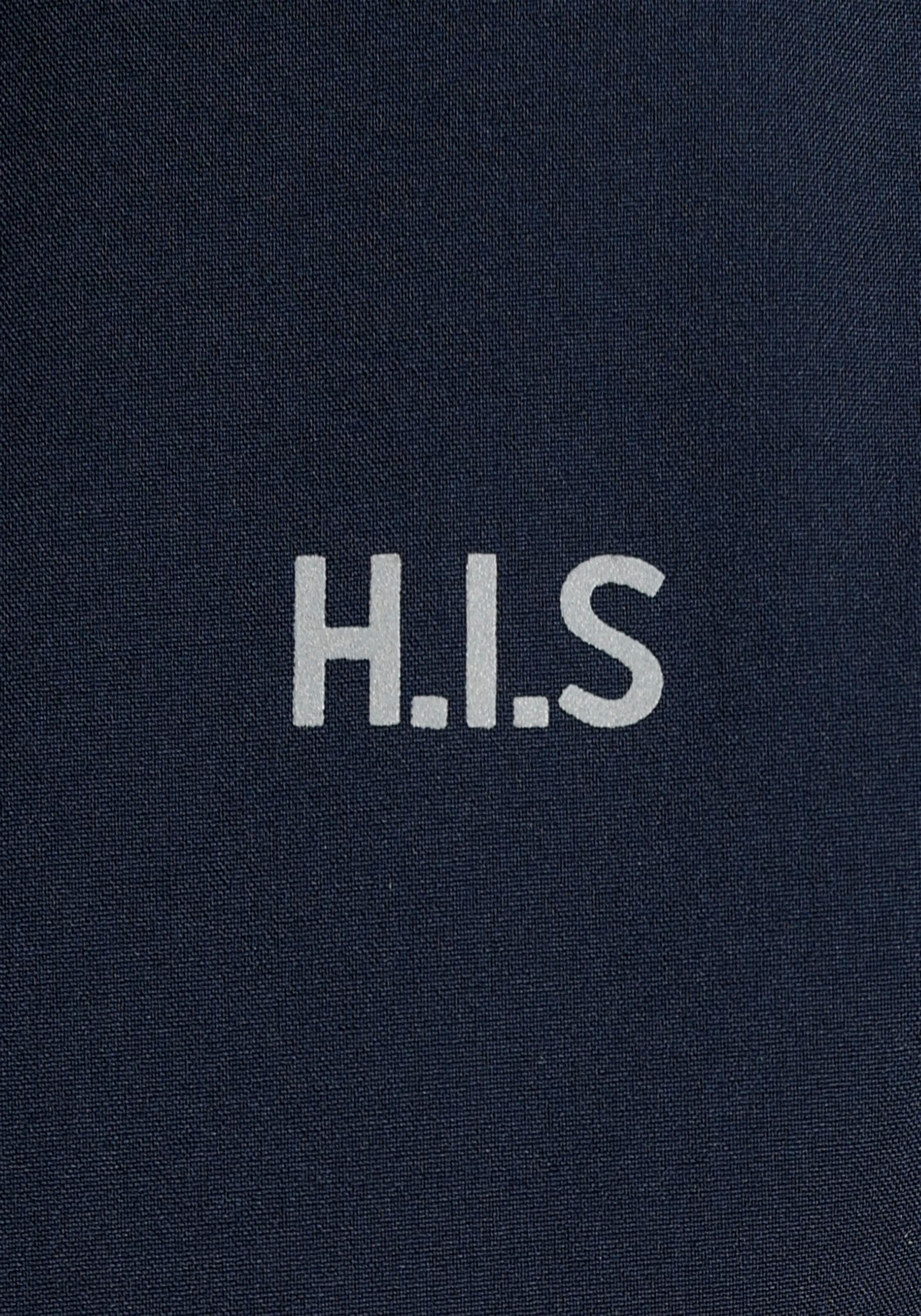 H.I.S Softshellparka »aus recyceltem Polyester«, mit Kapuze, in großen Größen