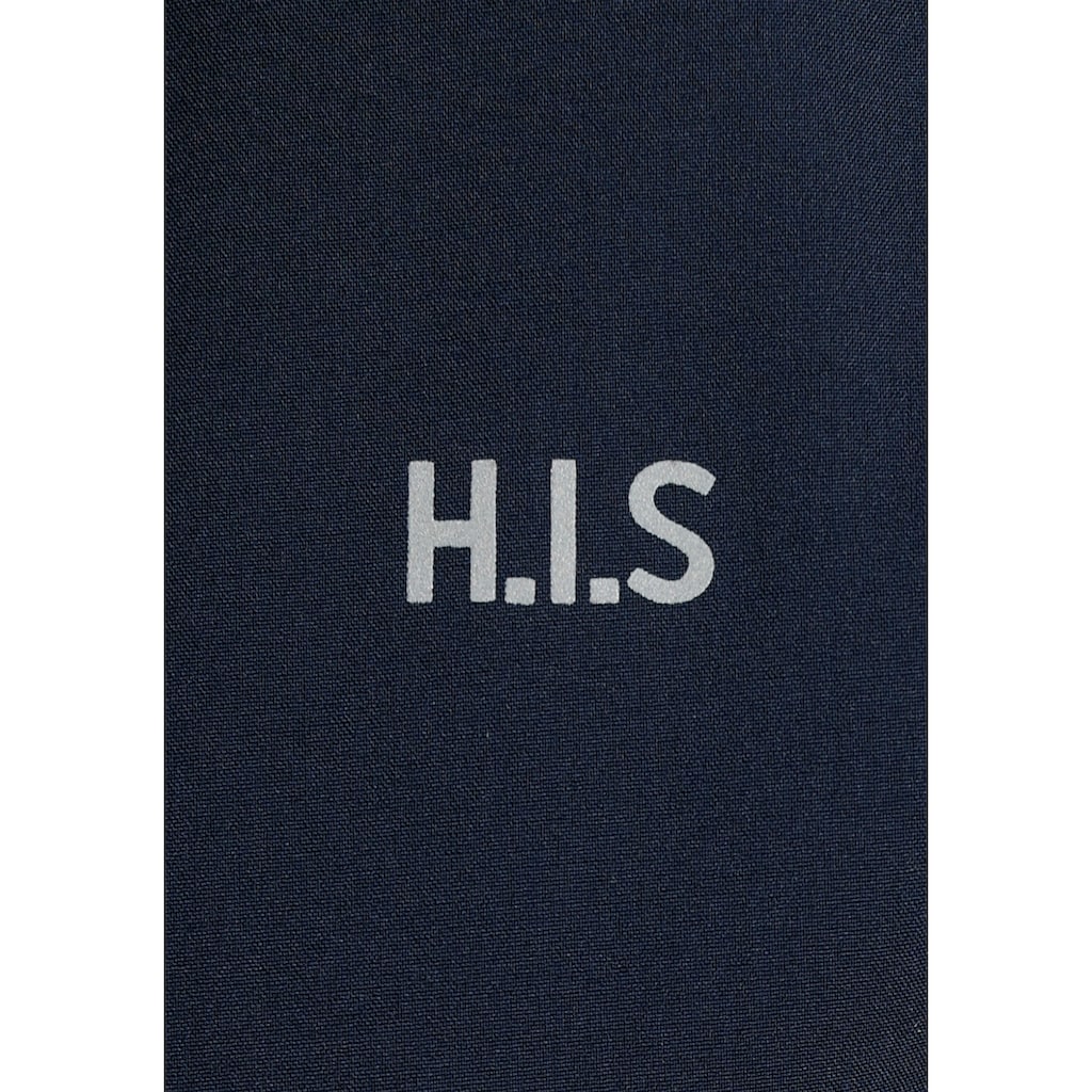 H.I.S Softshellparka »aus recyceltem Polyester«, mit Kapuze