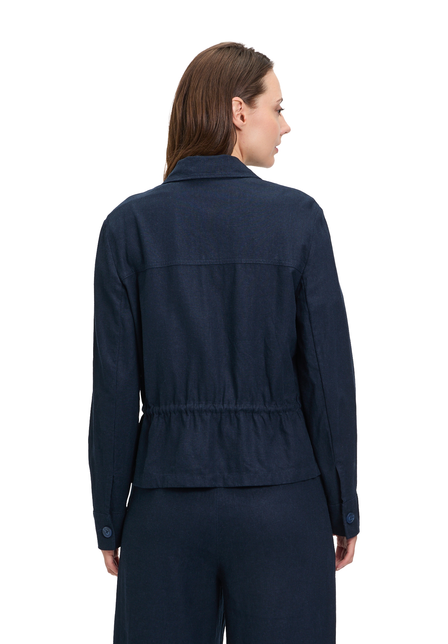 Betty&Co Jackenblazer »Betty & Co Casual-Jacke mit Taschen«, Material