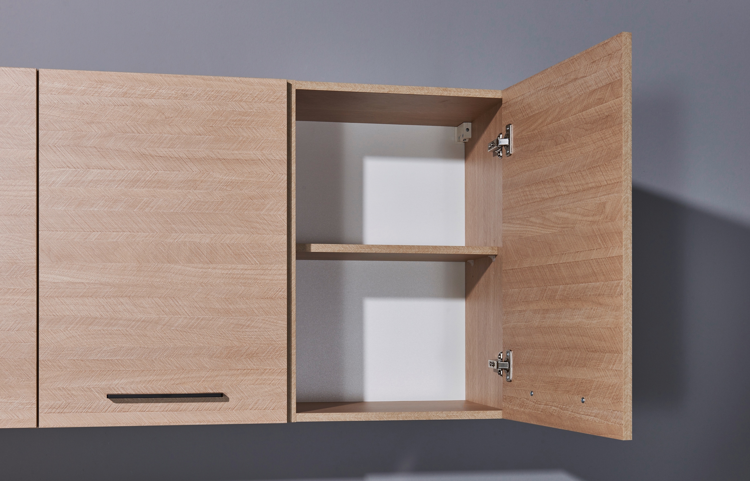 BASIC by Balculina Küchenzeile »Girona B/H/T 325x211x200 cm« Breite 325cm, wahlweise mit E-Geräte, Softclose