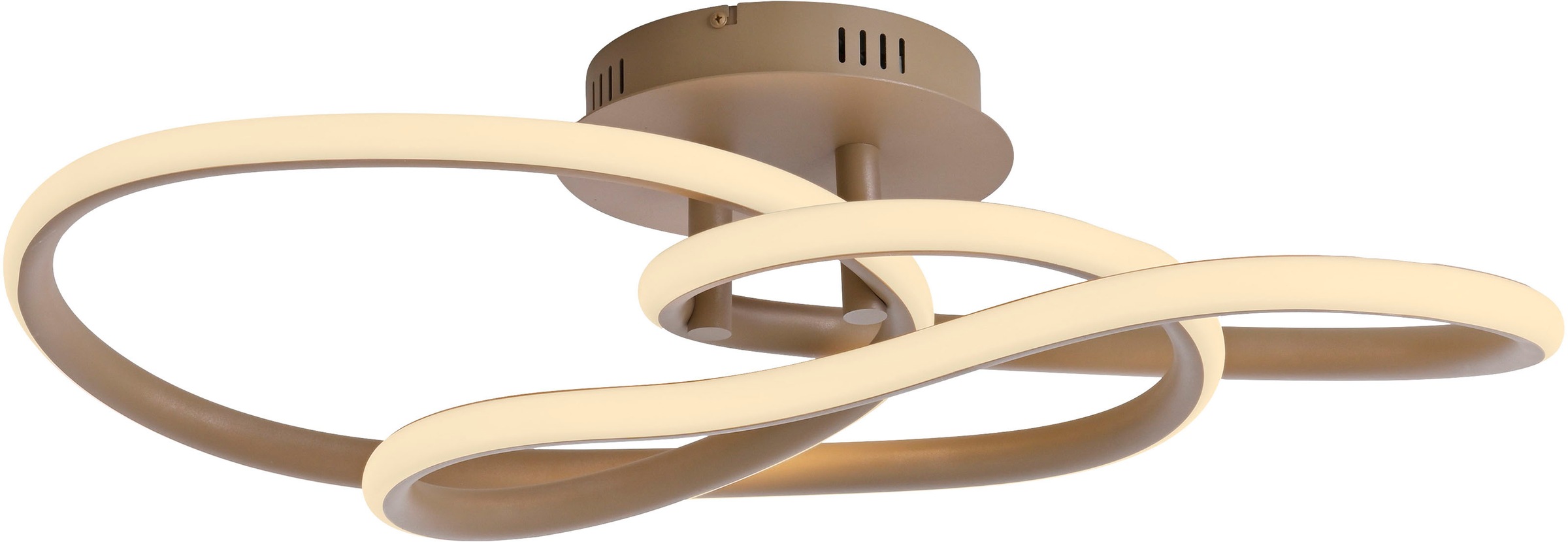 Paul Neuhaus LED Deckenleuchte »TWIST« LED-Board 1 Stk. Warmweiß Stufenlos dimmbar über Lichtschalter, Memoryfunktion
