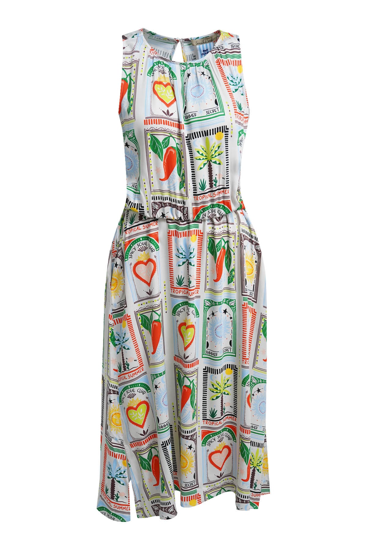 Smith & Soul Sommerkleid Eingrifftaschen mit Taschen