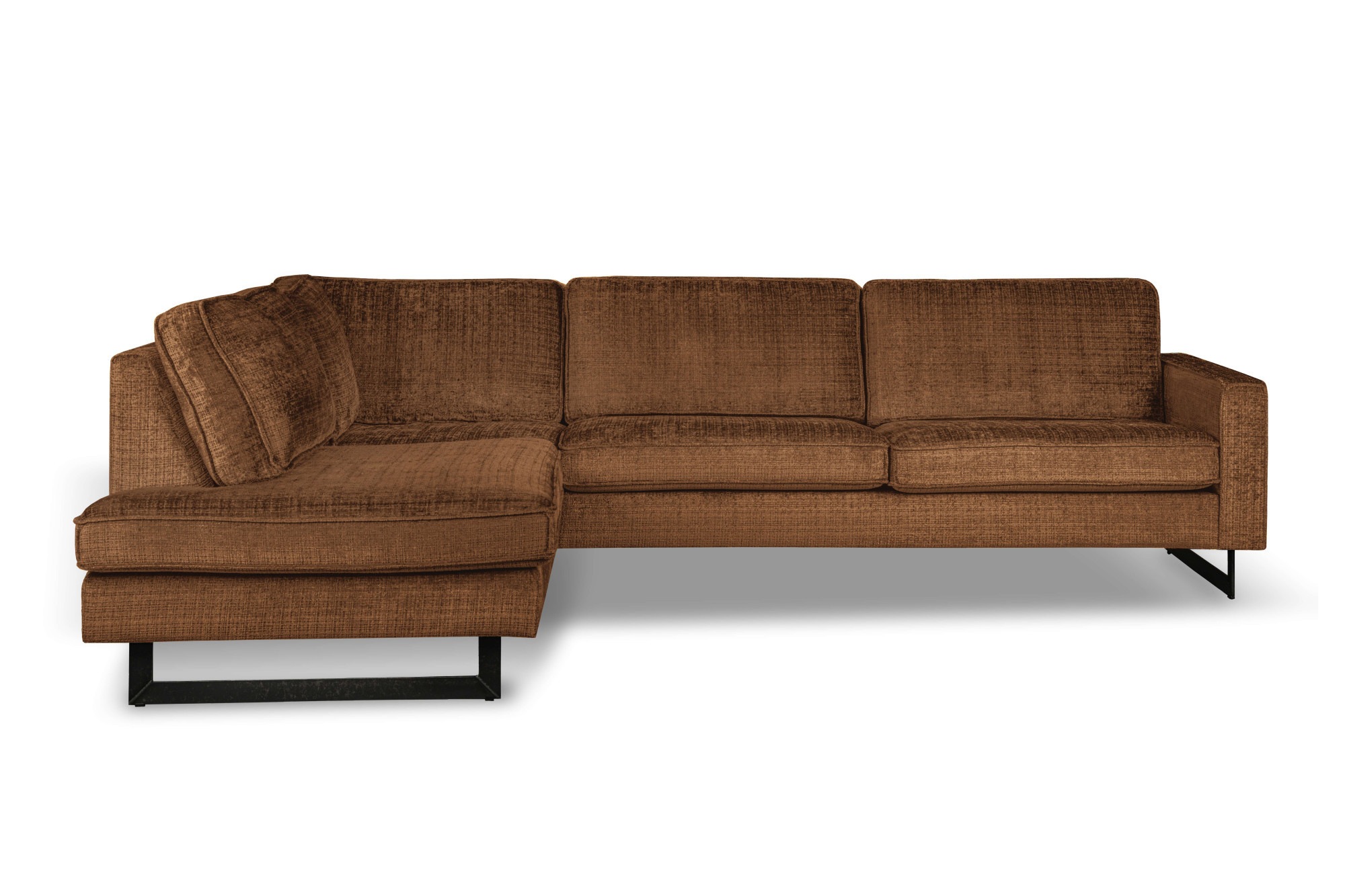 Home affaire Ecksofa "Pinto, 290 cm, Cord, Chenille, Lederoptik, Ottomane l günstig online kaufen