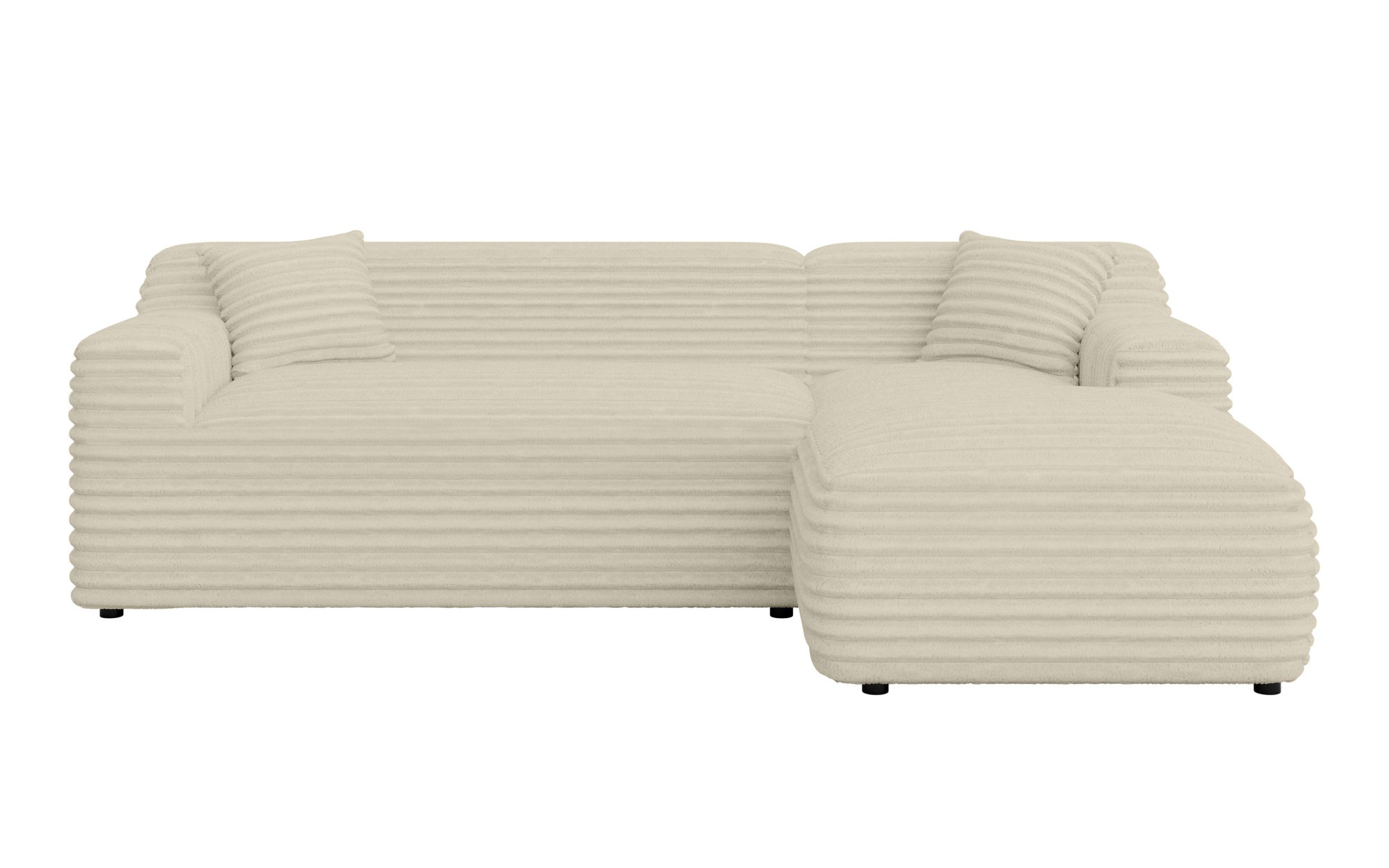 Home affaire Ecksofa "LILLIANA Designsofa, L-Form mit Recamiere rechts/link günstig online kaufen
