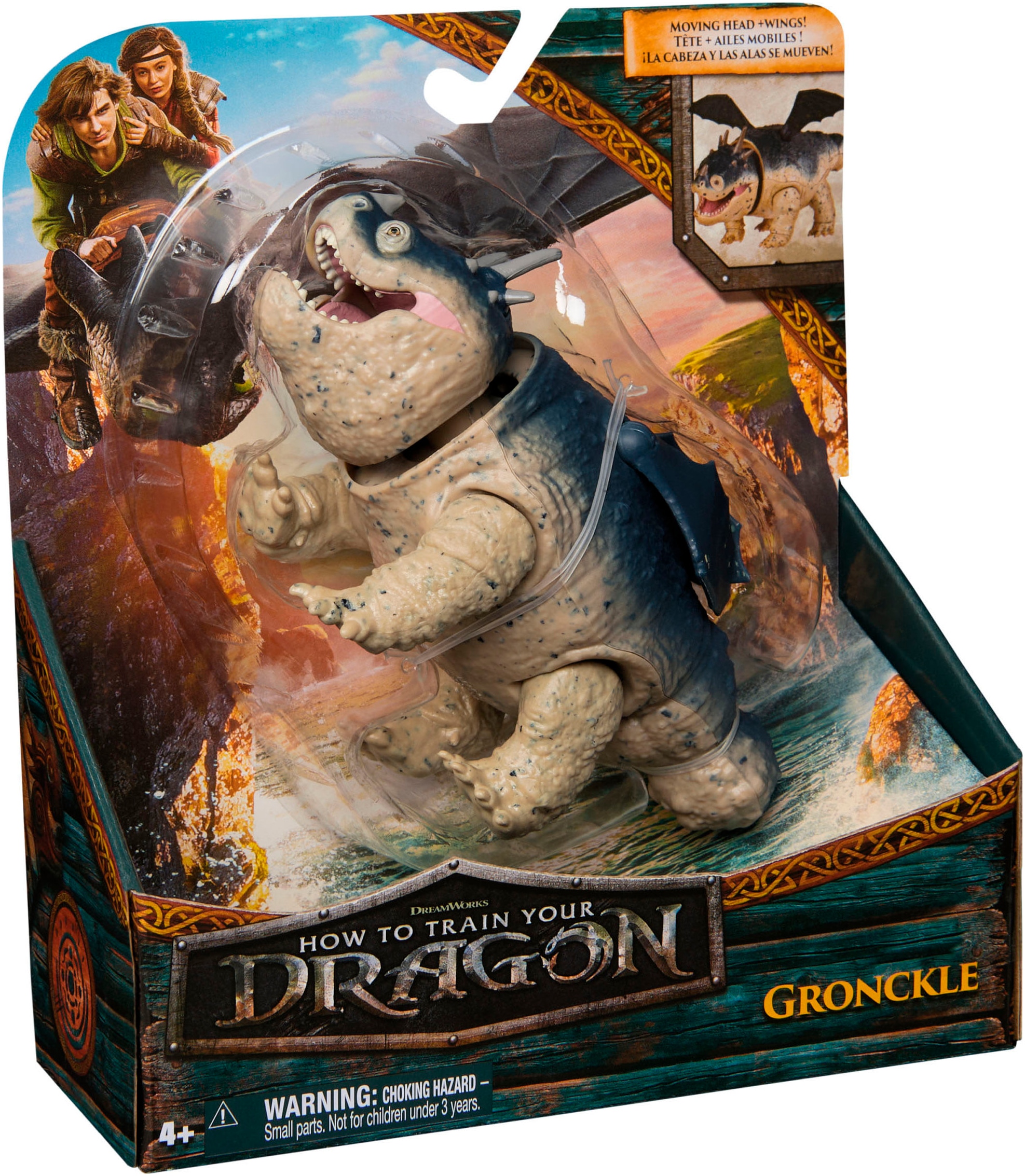 Spin Master Spielfigur »Dragons Movie - Basic Dragons - Fleischklops«