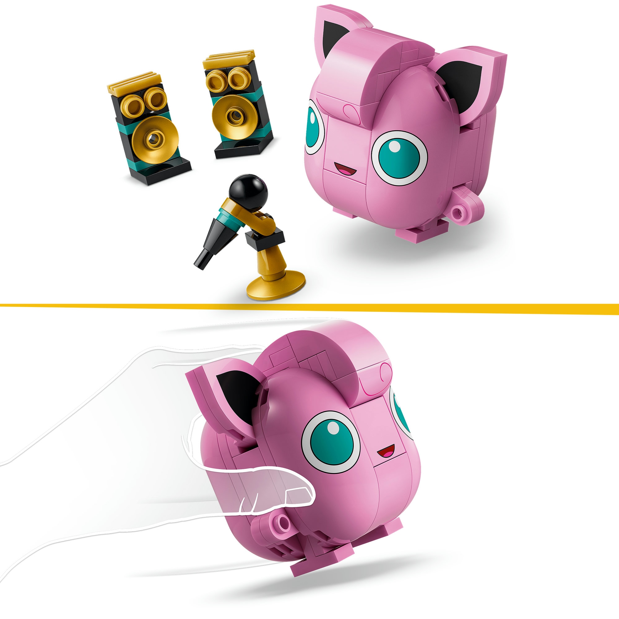 LEGO® Konstruktionsspielsteine »SMART Play™  Pummeluff-Konzert (72159), LEGO Pokémon« Mit SMART Brick kompatibel (nicht enthalten)