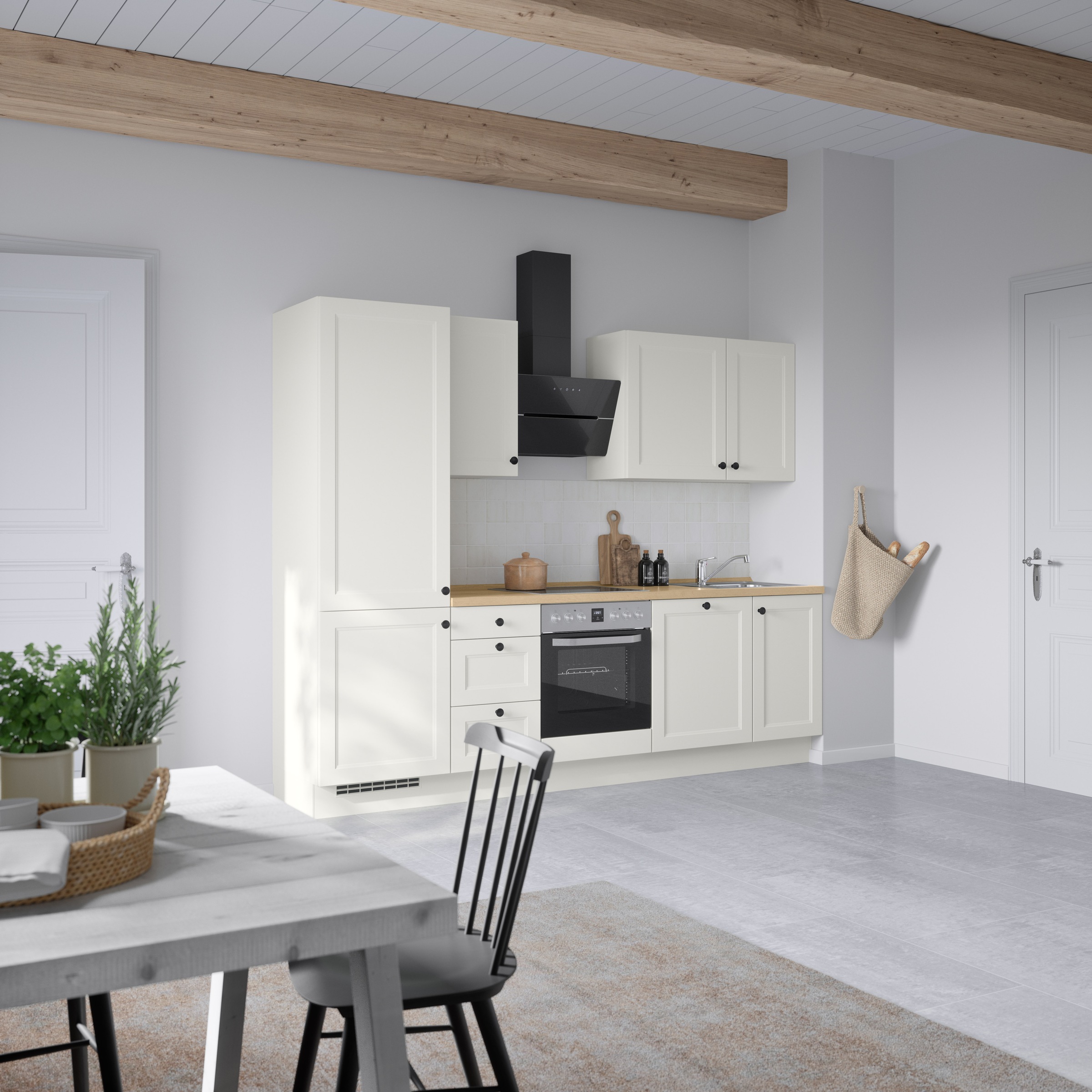 nobilia® Küchenzeile »"Cascada II"« vormontiert, Breite 270 cm, Ausrichtung wählbar, wahlw. mit E-Geräten