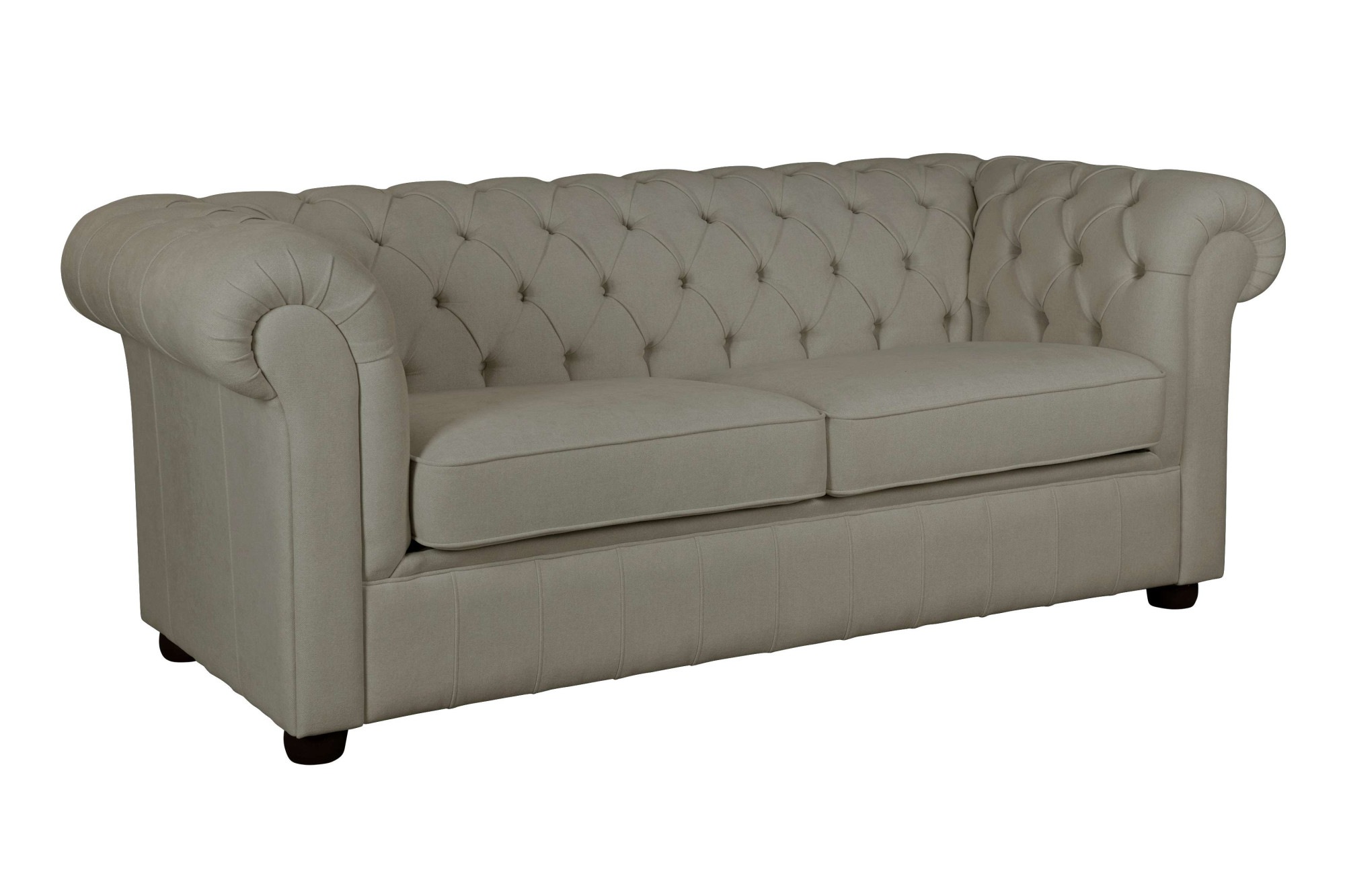 Home affaire 3-Sitzer »CHARENTE, optionale Schlafsofa, Chesterfield-Sofa, Bettfunktion«, mit edler Knopfheftung und typischen Armlehnen, B/T/H 198/89/74 cm