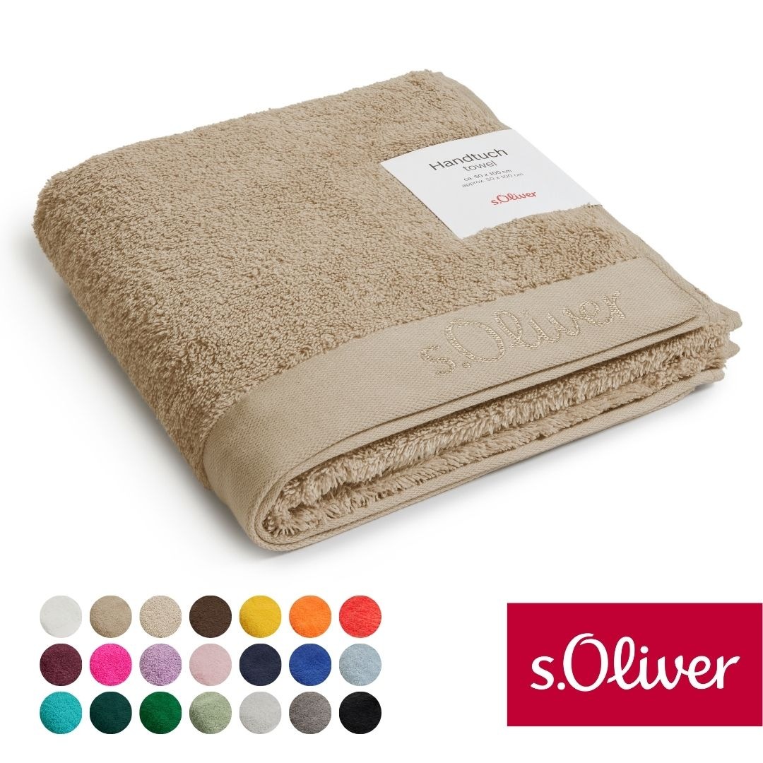 s.Oliver Handtuch "s.Oliver, Premium Qualität, 600 gr/m², auch als Sets erh günstig online kaufen