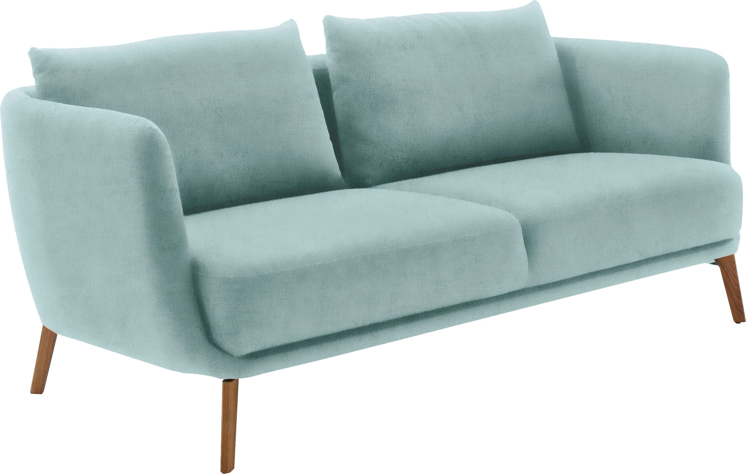 SCHÖNER WOHNEN-Kollektion 3-Sitzer »Pearl - 5 Jahre Hersteller-Garantie, auch in Bouclé« Maße (B/H/T): 210/71/91 cm, Füße Massivholz