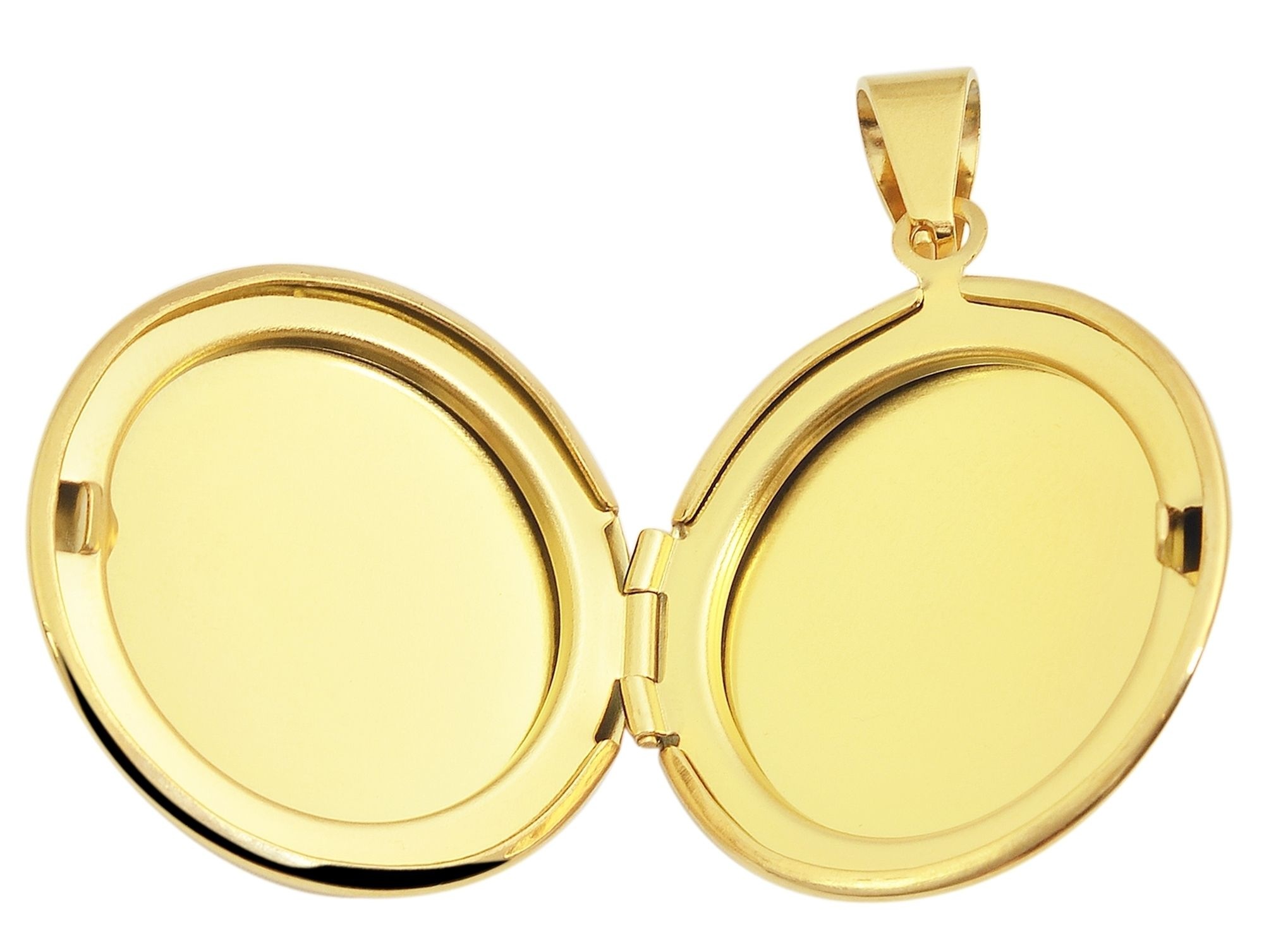 Adelia´s Kettenanhänger »Damen Anhänger – Medaillon Gravuranhänger aus Edelstahl« ()  Perfekt als Geschenk zum einfach so