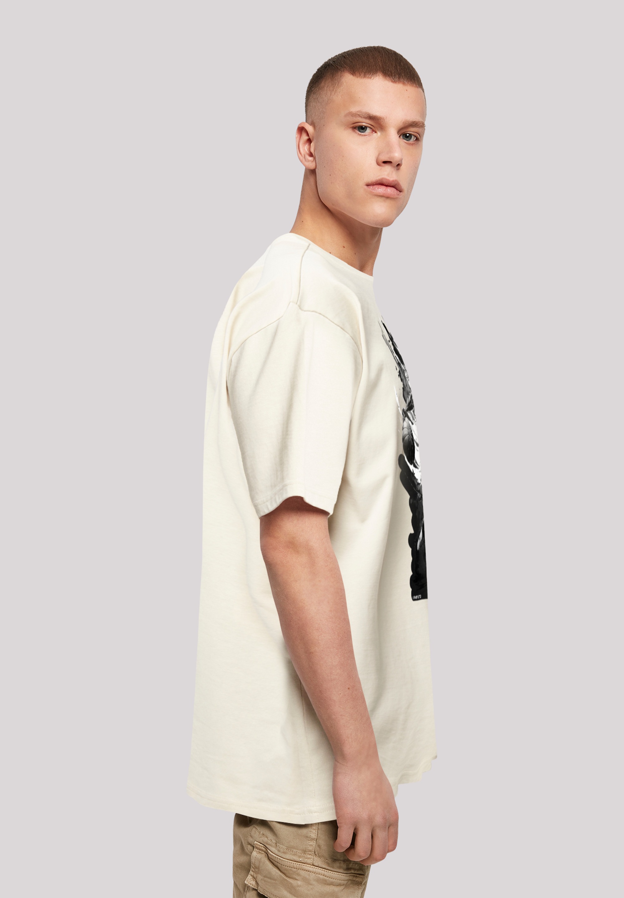 F4NT4STIC T-Shirt »Basketball Splash Sport OVERSIZE TEE«, Print