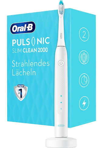 Oral B Schallzahnbürste »Pulsonic Slim Clean 2000«, 1 St. Aufsteckbürsten kaufen