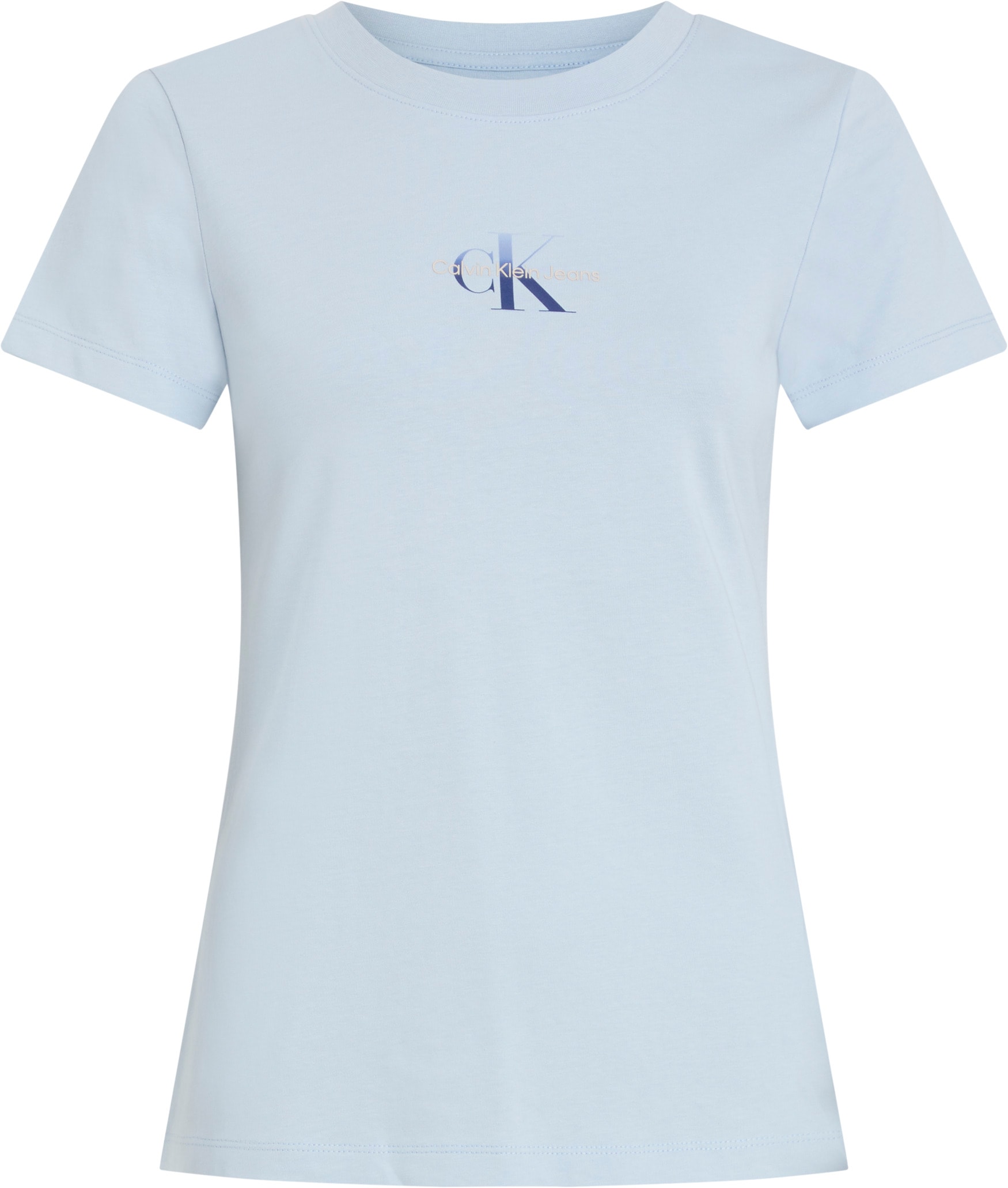 Calvin Klein Jeans T-Shirt »GRADIENT MONOLOGO SLIM TEE«, mit Logodruck