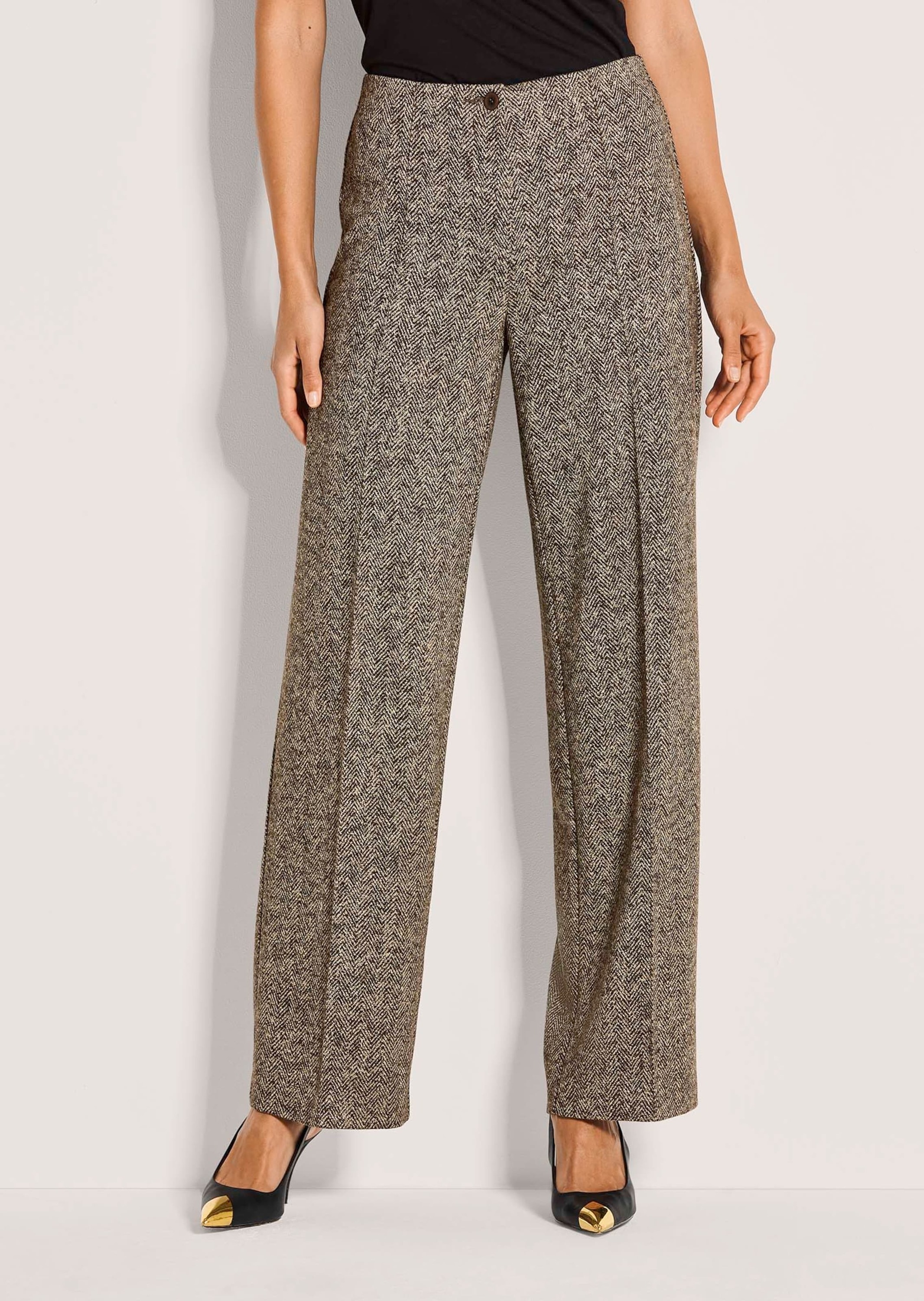 Thumbnail - MADELEINE Stoffhose "Palazzohose Palazzohose mit weitem Bein"