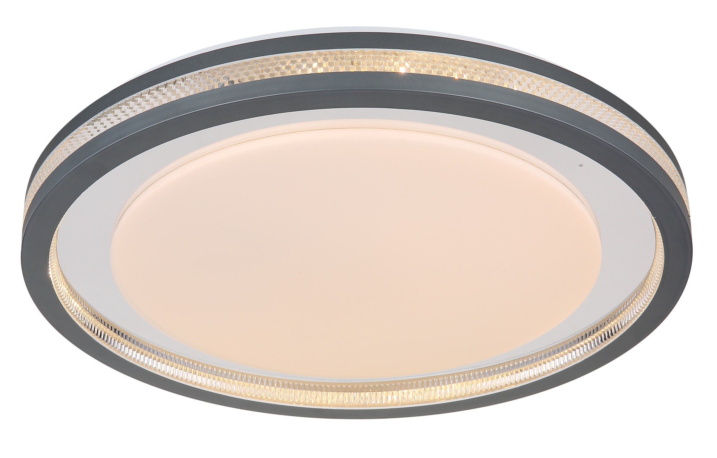 GLOBO LIGHTING LED Deckenleuchte »TERPSA«, Leuchtmittel LED-Modul | LED fest integriert, Deckenlampe/rund/Wohnzimmer/Schlafzimmer/elegant