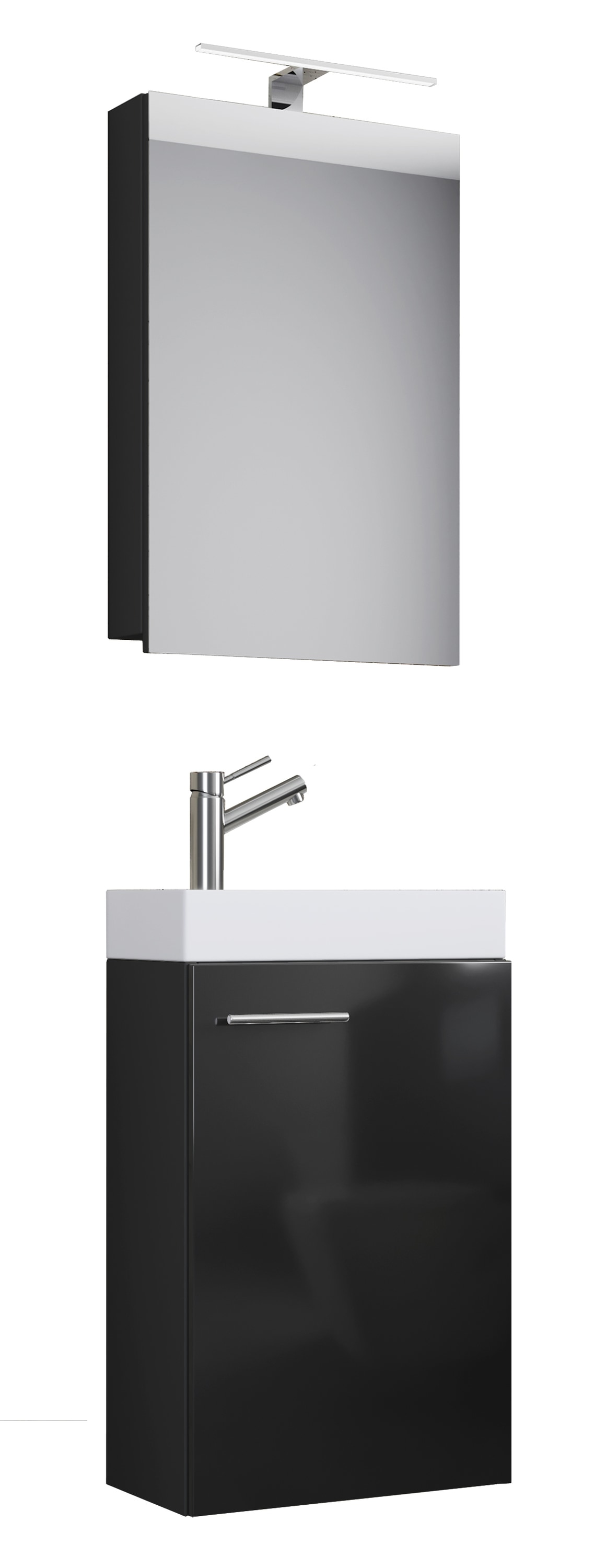 VCM Waschtisch »3-tlg Gäste WC Waschplatz Waschtisch Slito Schrank« 3 Stk. tlg.