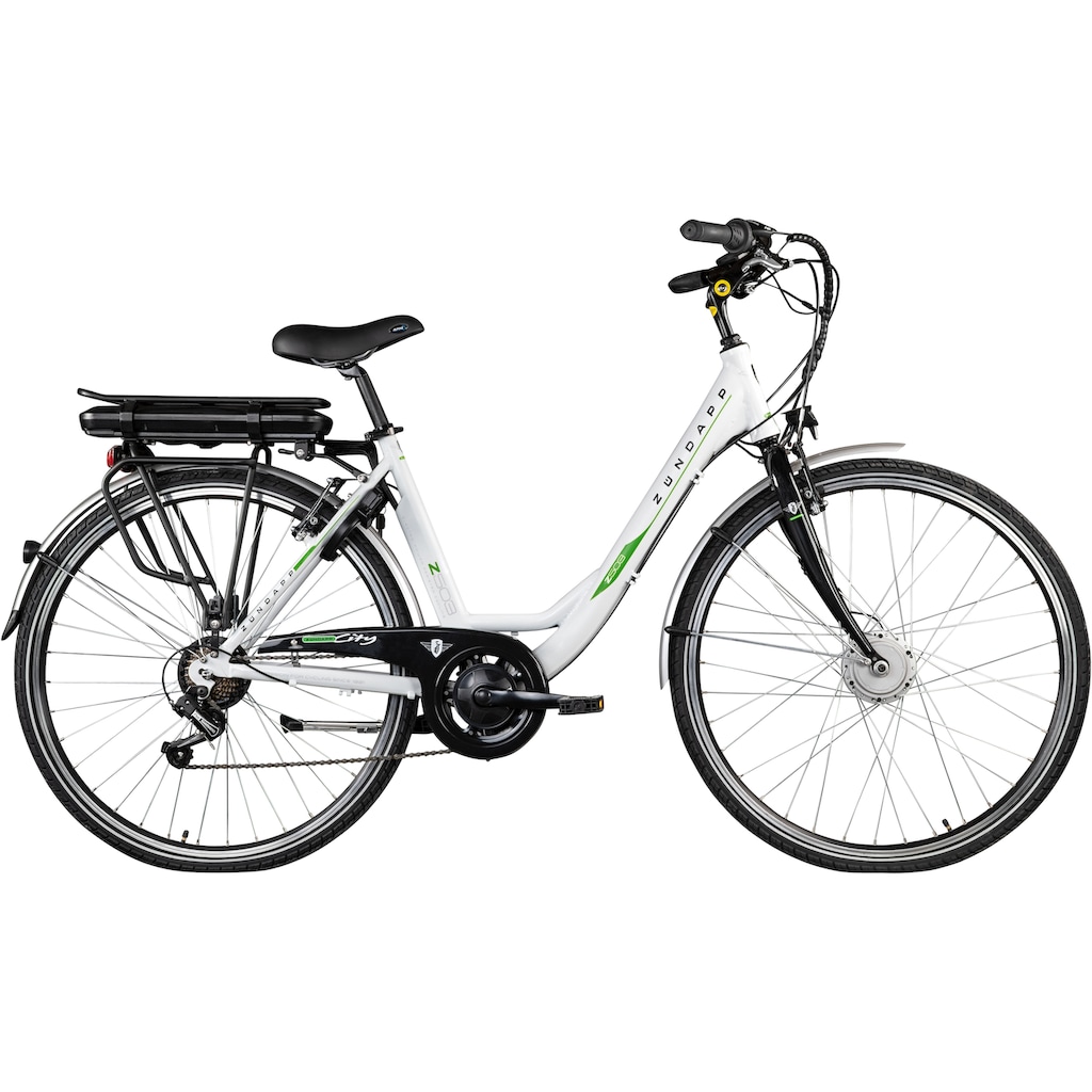 Zündapp E-Bike »Z503«, 7 Gang, Shimano, Tourney RD-TY21, Frontmotor 250 W