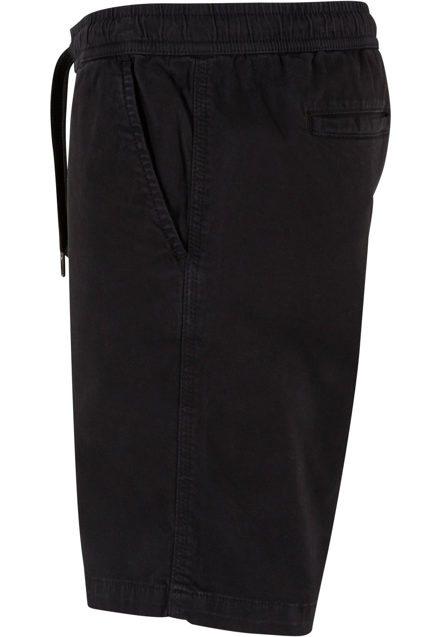 URBAN CLASSICS Stoffhose »Urban Classics Herren Stretch Twill Joggshorts«, (1 tlg.)