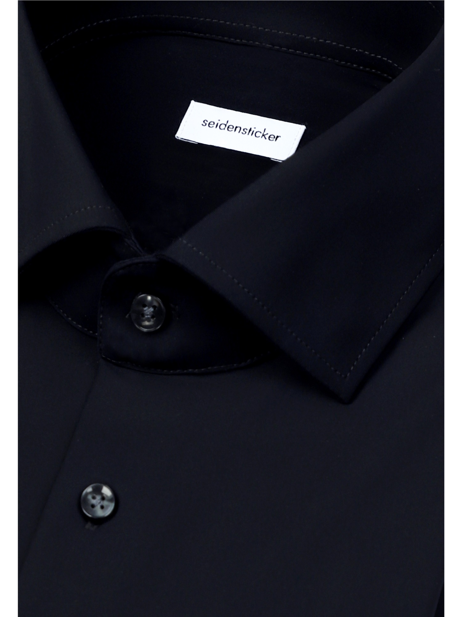 seidensticker Businesshemd »Schwarze Rose« Slim 1/1 Kentkragen Uni