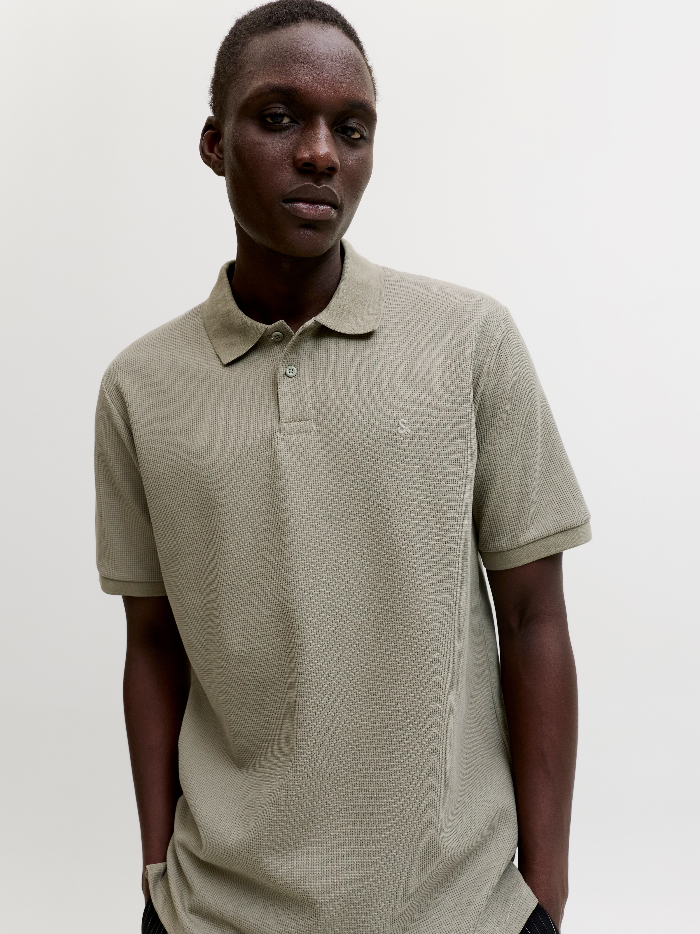 Jack & Jones Poloshirt "JJEAUSTIN POLO SS NOOS" Materialmix, regular fit günstig online kaufen