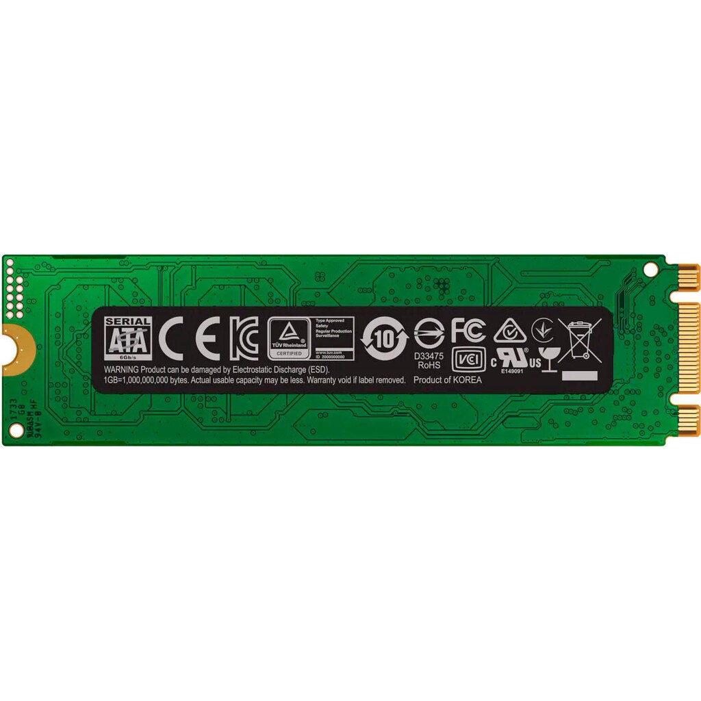 Samsung interne SSD »860 EVO SATA M.2-PCIe«, Anschluss SATA M.2