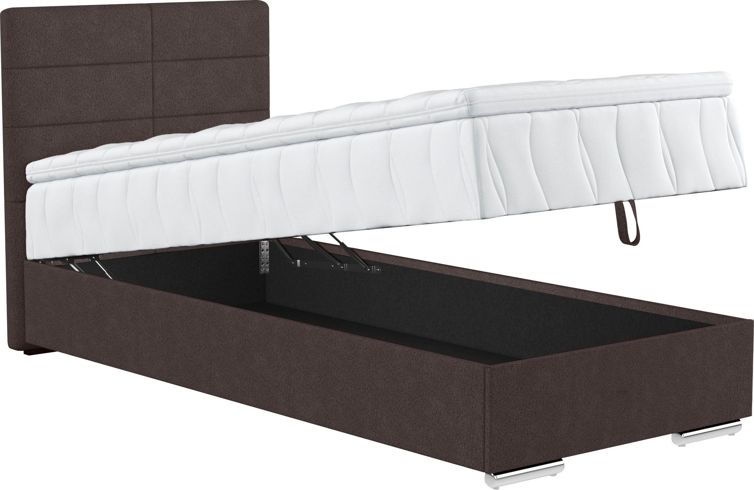 COTTA Boxbett »Tom«, mit Bettkasten, Topper und Zierkissen