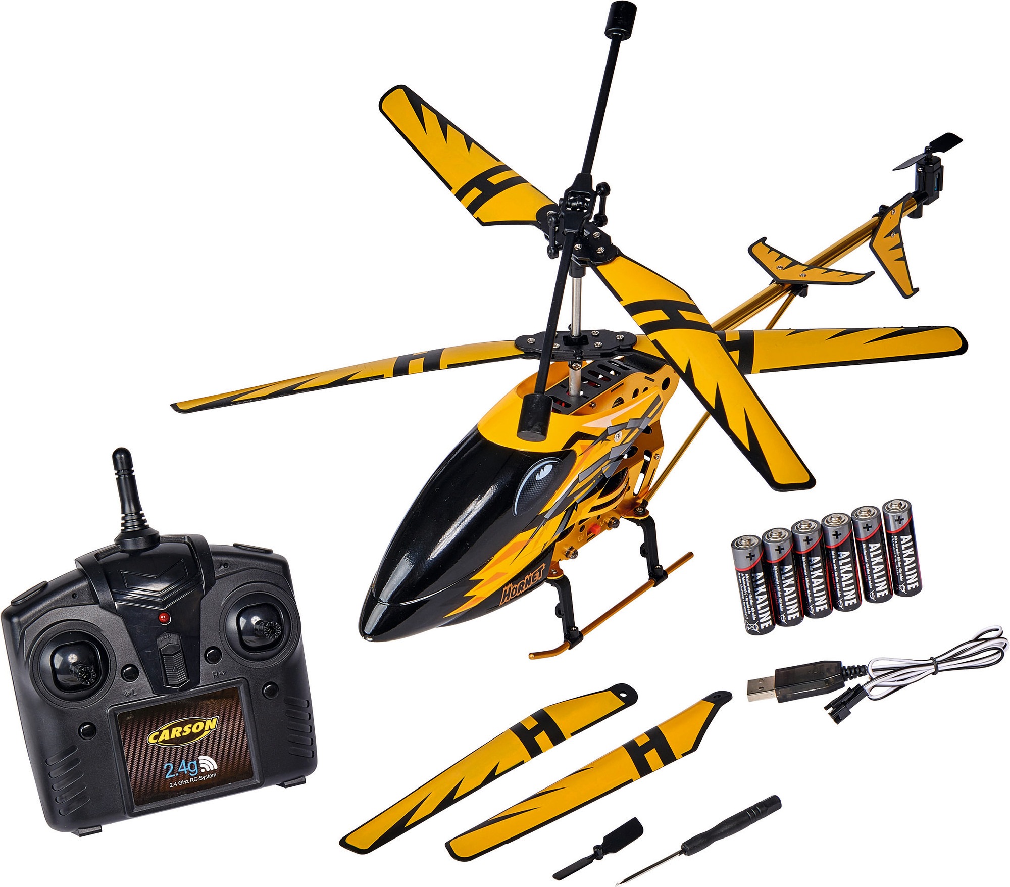 Carson Rc Helikopter Easy Tyrann Hornet 350 Rtf Baur