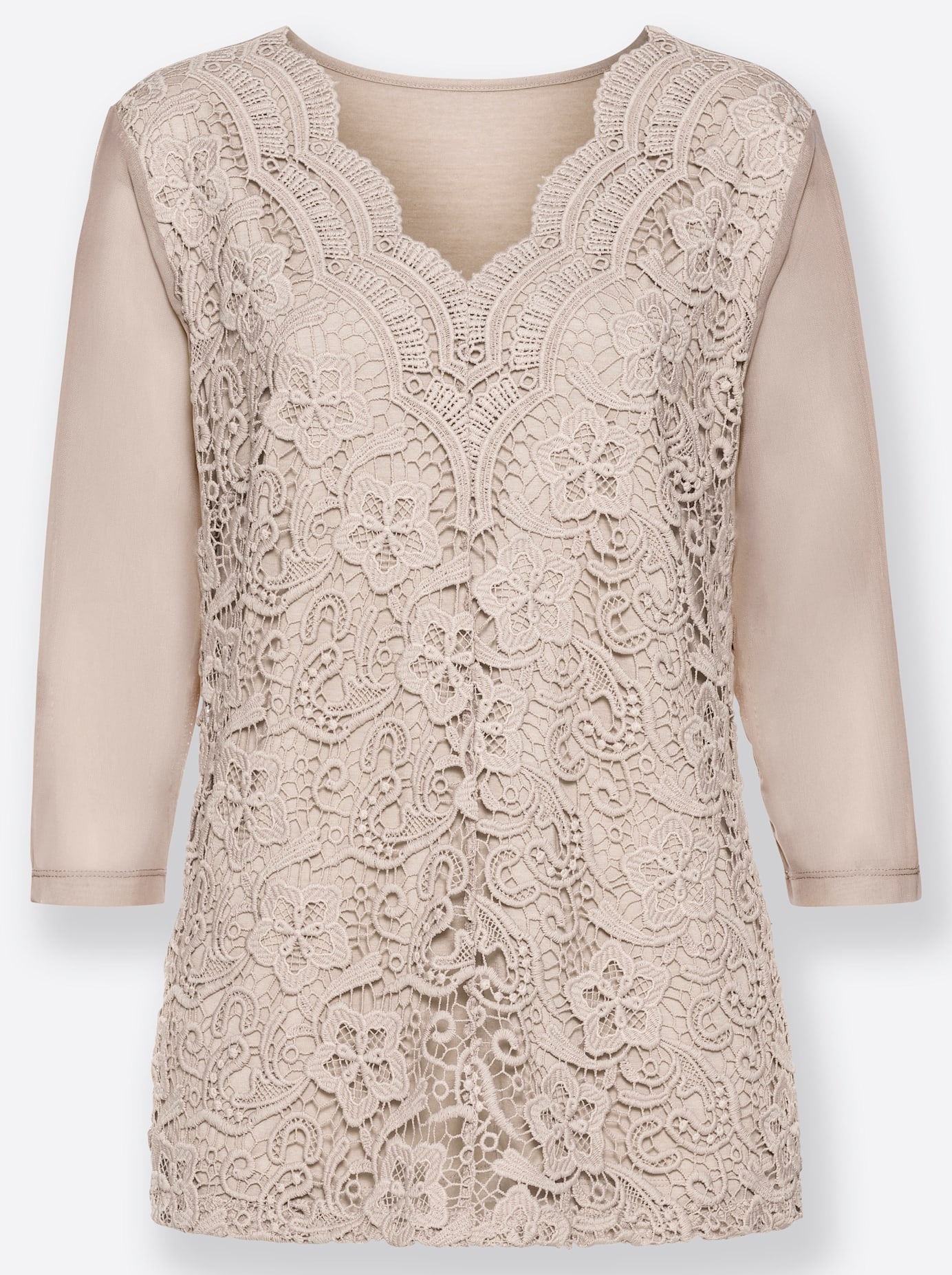 Lady Spitzenshirt "Shirt", 1 Stk. günstig online kaufen