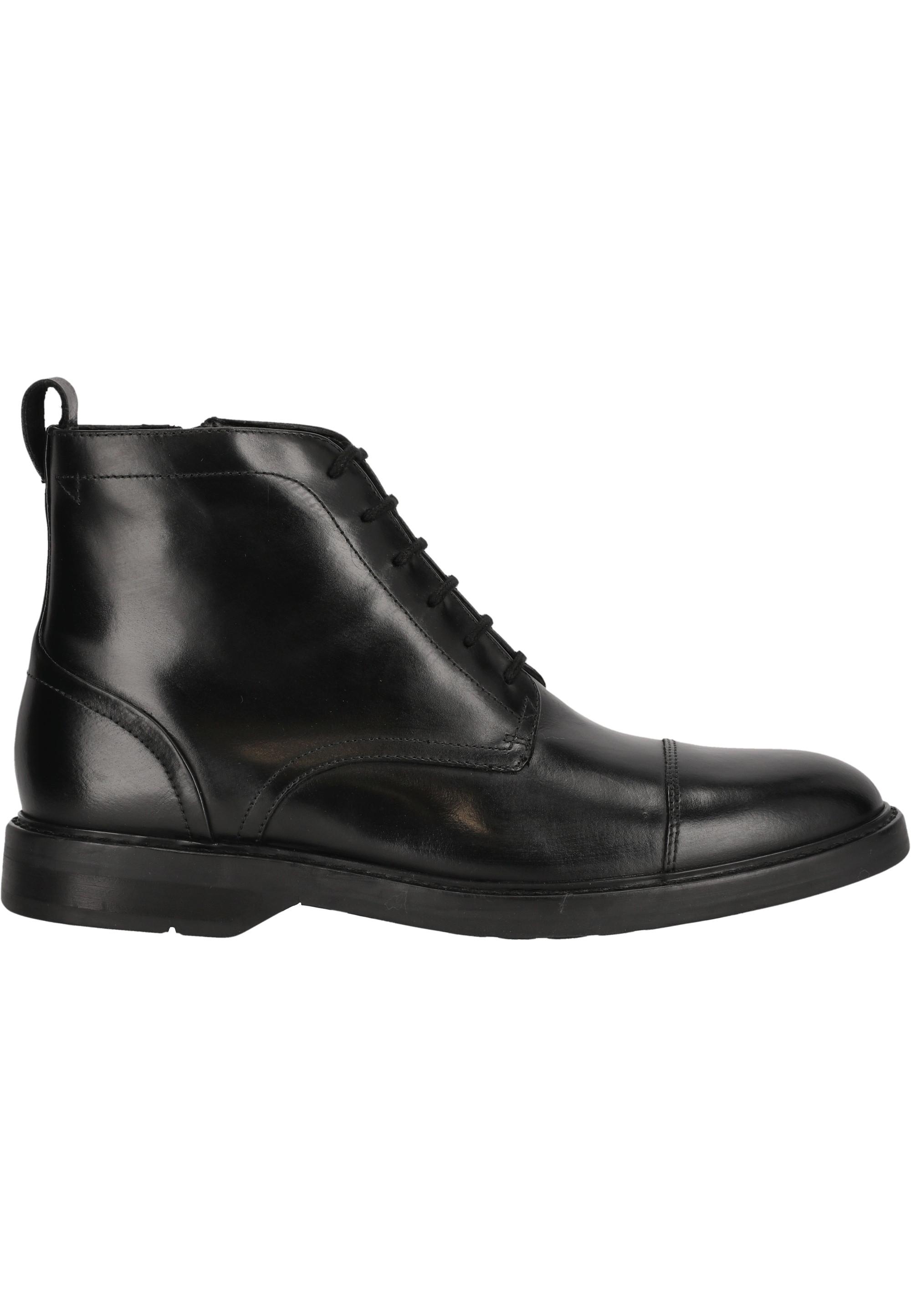 Clarks Stiefelette »Aldwin Cap«, mit vielseitiger Optik und ganztägigem Komfort