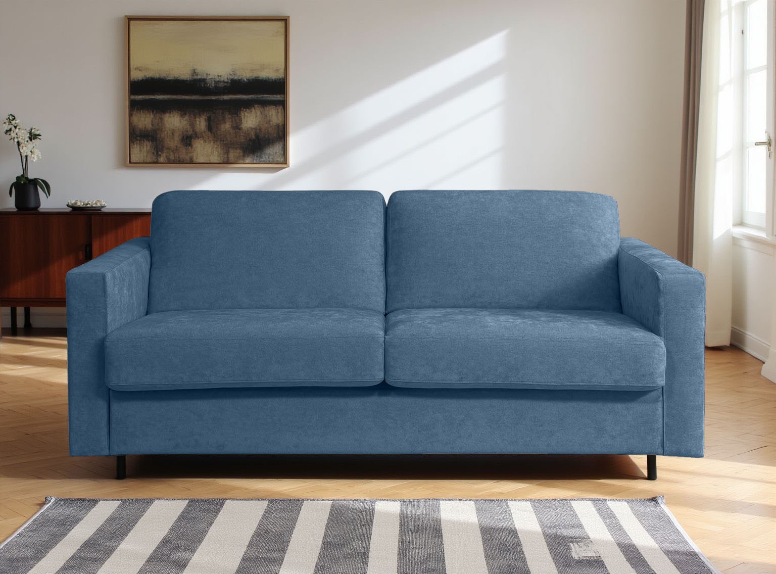 Home affaire Schlafsofa »Virming«, Dauerschlaf-Funktion mit Unterfederung und Matratze