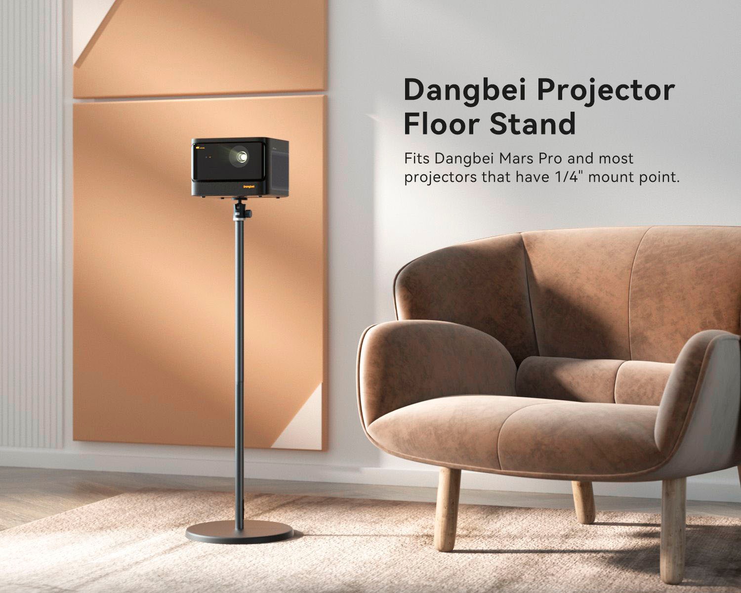 Dangbei Beamer-Standfuß »Bodenhalterung für Projektoren 10-90 cm verstellbar«