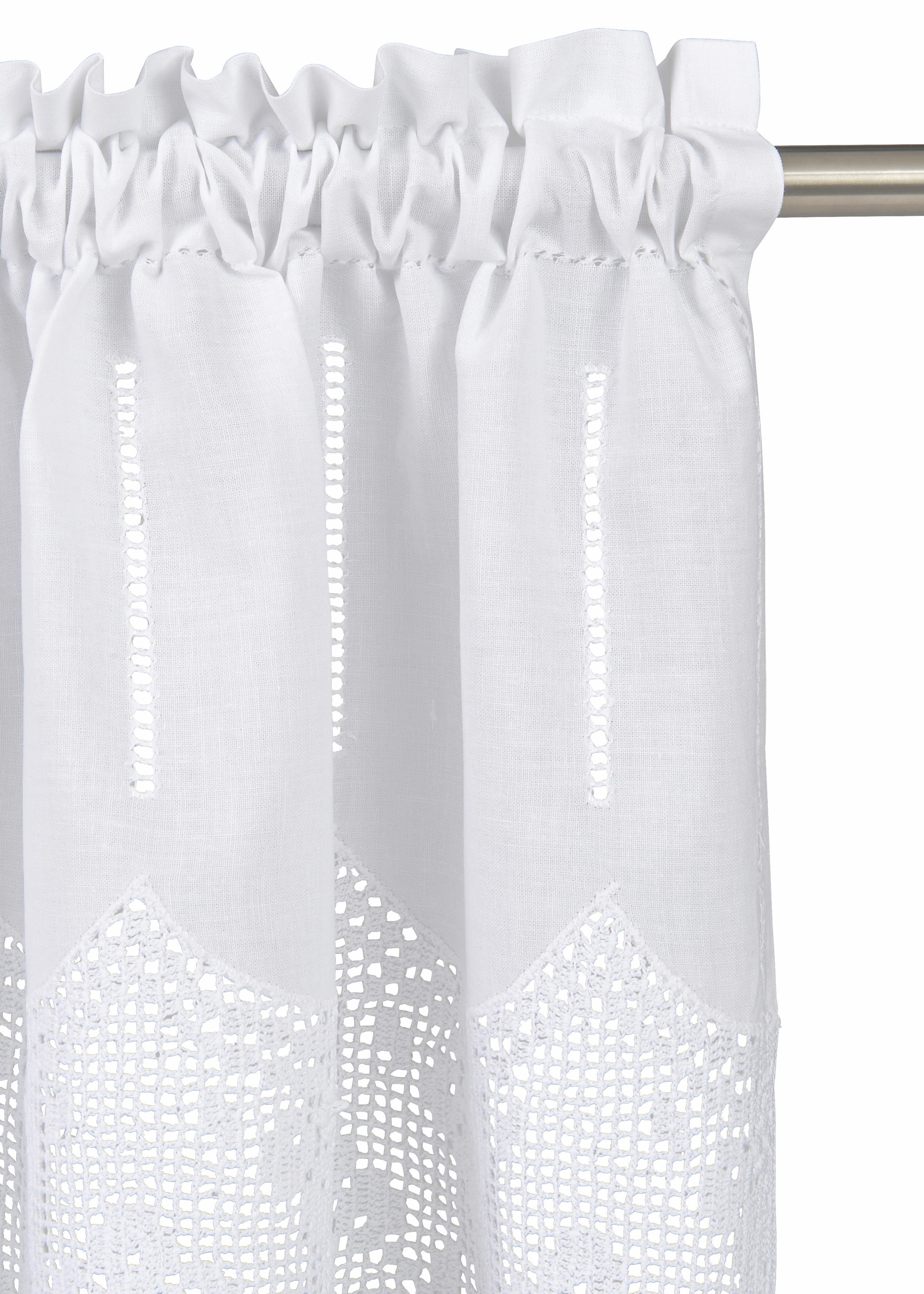 Thumbnail - HOSSNER - ART OF HOME DECO Querbehang "Staffelsee" Stangendurchzug 1 Stk. tlg.