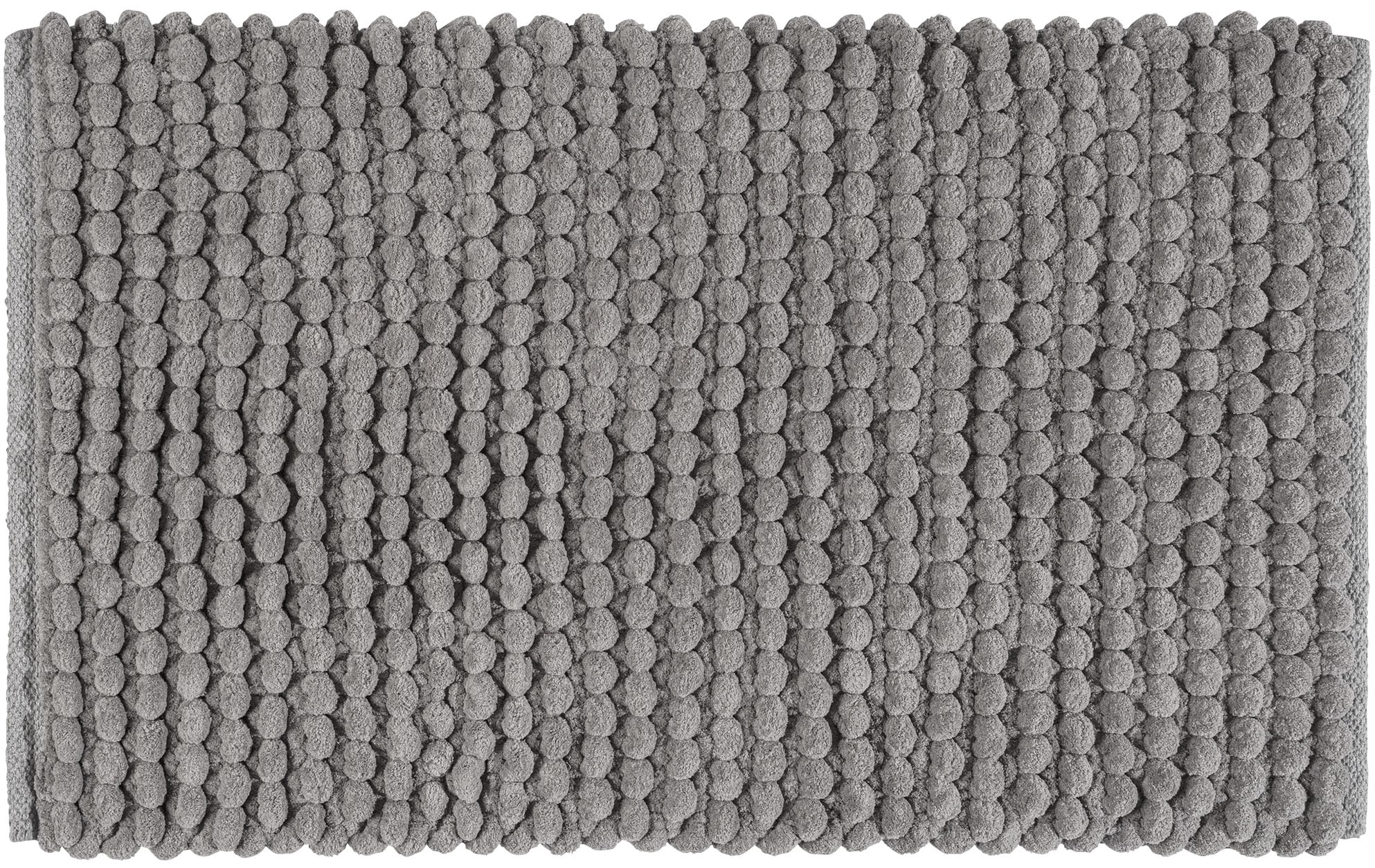 WENKO Duschmatte Höhe 30 mm rutschhemmend beschichtet mit moderner Struktur, fusselfrei, stark wasserabsorbierend